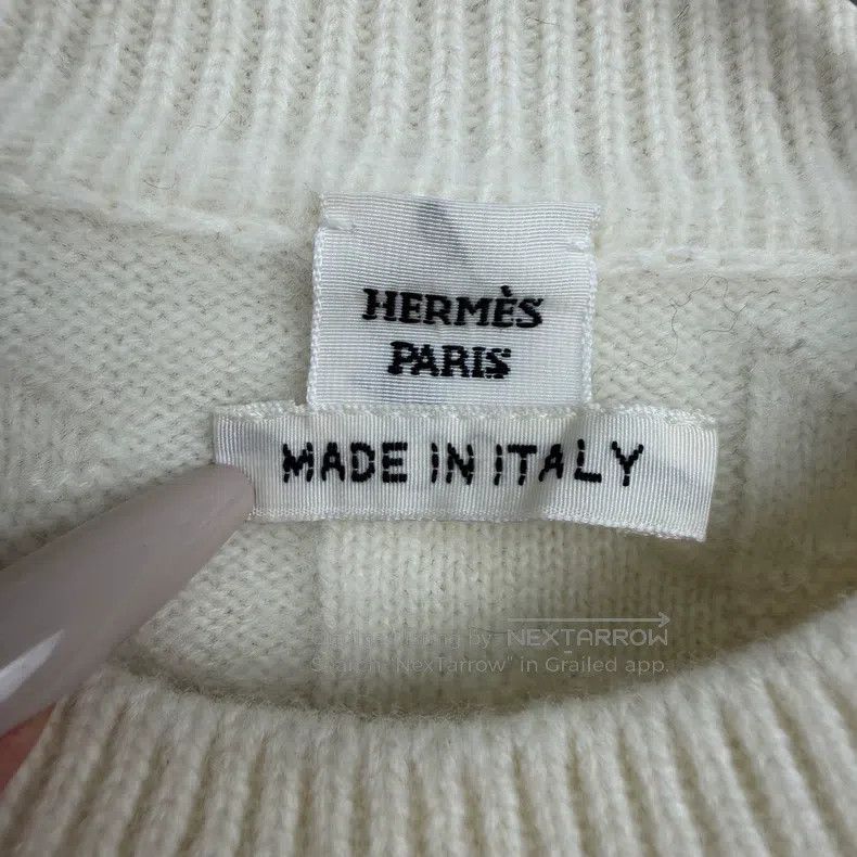 Hermes Hermes Long Sleeve Crew Neck Wool Sweater Size XS / US 0-2 / IT 36-38 - 2 Thumbnail