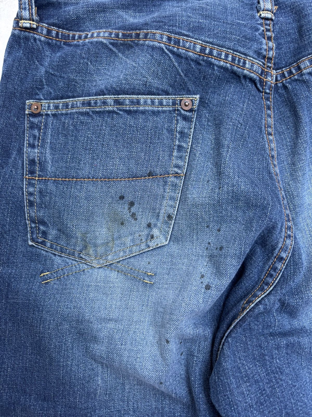 Maison MIHARA YASUHIRO SS99 Painter Cropped Jeans Size US 32 / EU 48 - 7 Thumbnail