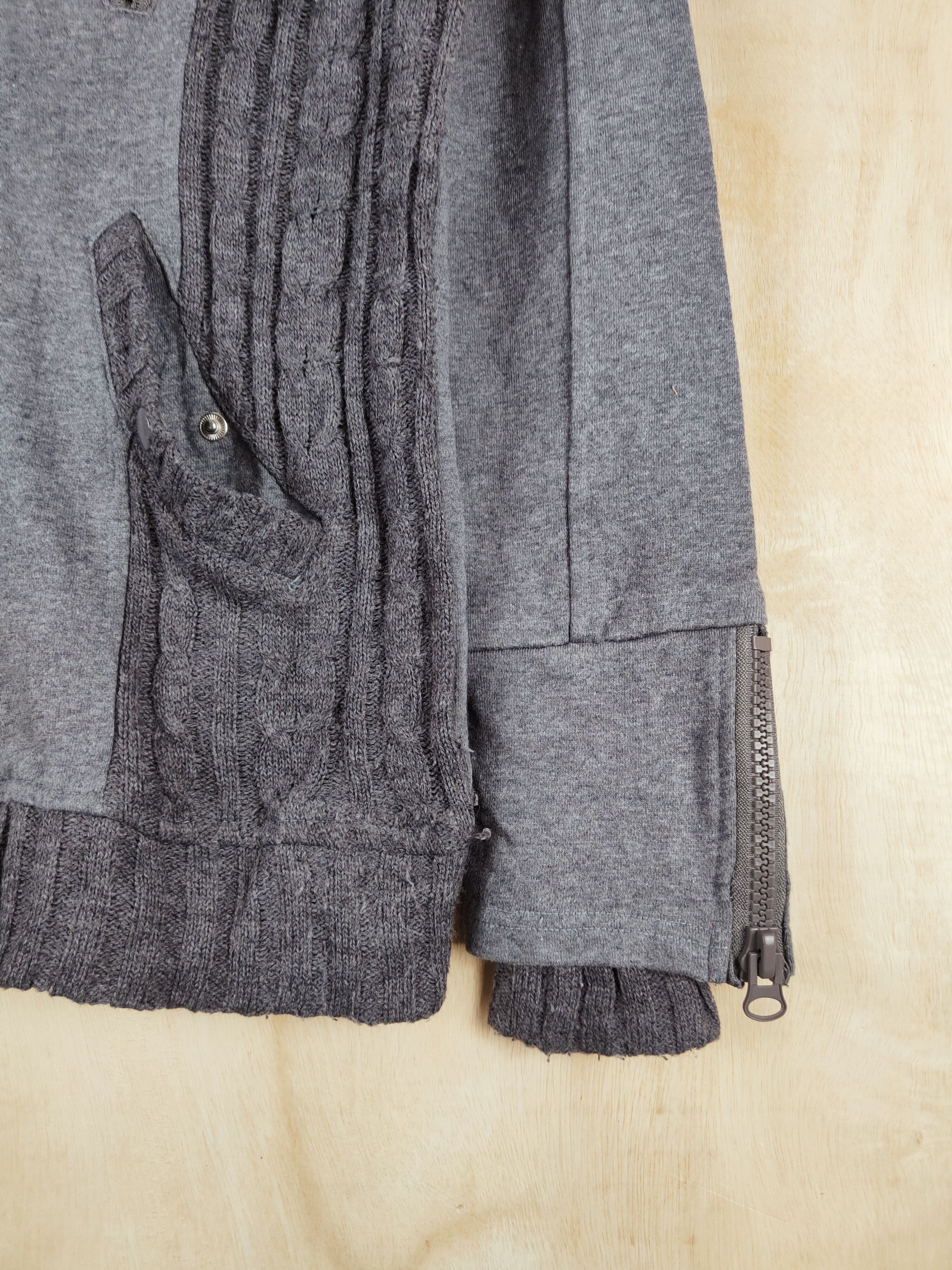 Japanese Brand Ryu Ryu Dark Gray knitwear vintage Sweaters #2603 Size M / US 6-8 / IT 42-44 - 7 Thumbnail