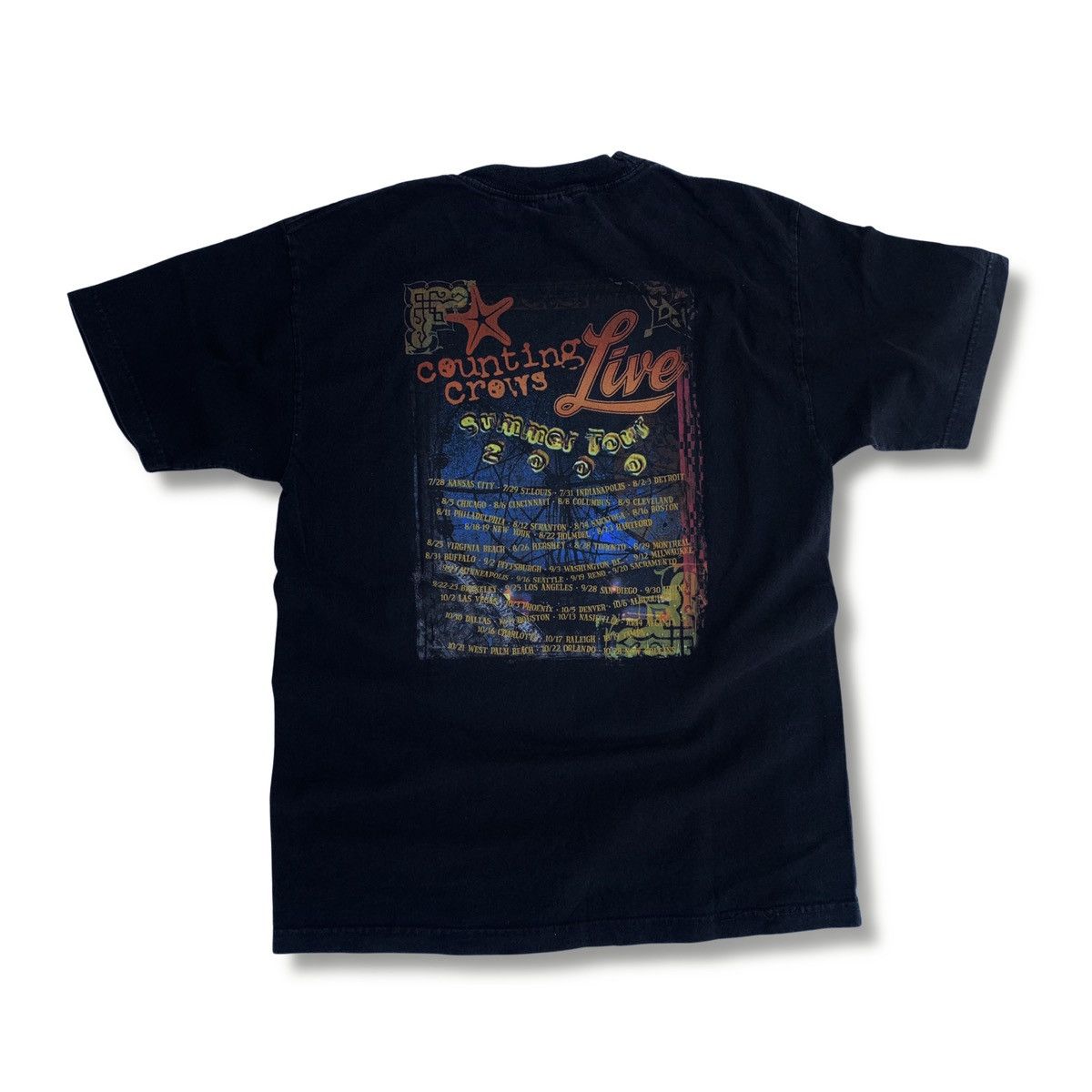 AAA × Vintage T-shirt Counting Crows summer tour 2000 Size US L / EU 52-54 / 3 - 3 Thumbnail