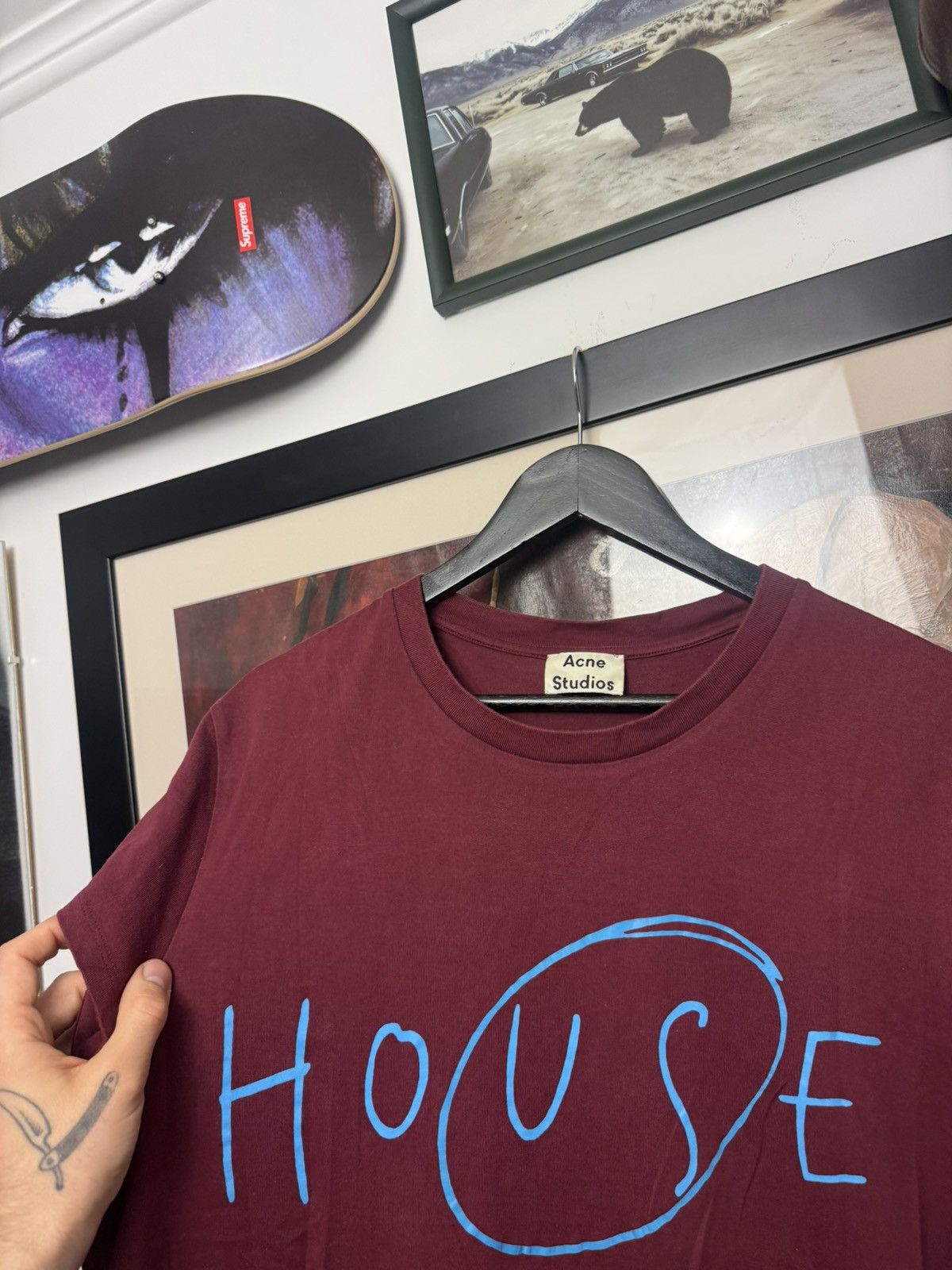 Acne Studios SS15 Acne Studios „House” Short Sleeve Tee Designer Rare Size US S / EU 44-46 / 1 - 2 Thumbnail