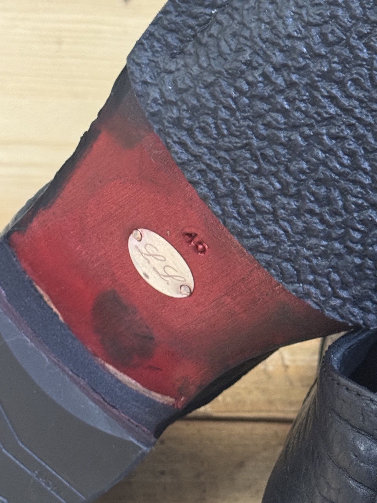 Handmade Derby 45 buffalo leather Size US 12 / EU 45 - 5 Thumbnail