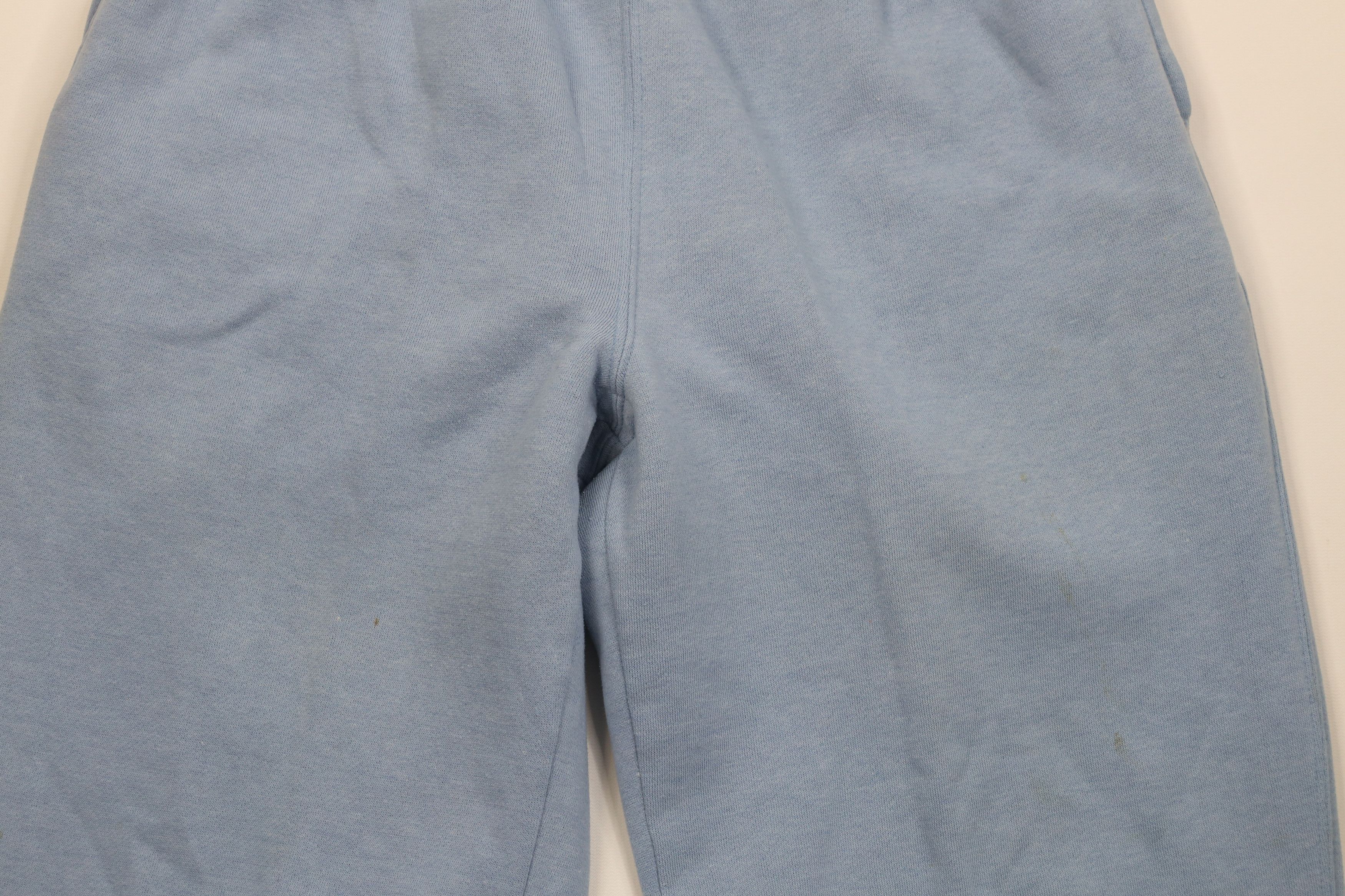 Vintage Vintage 90s Streetwear Blank Sweatpants Joggers Light Blue Size 26" / US 2 / IT 38 - 3 Thumbnail