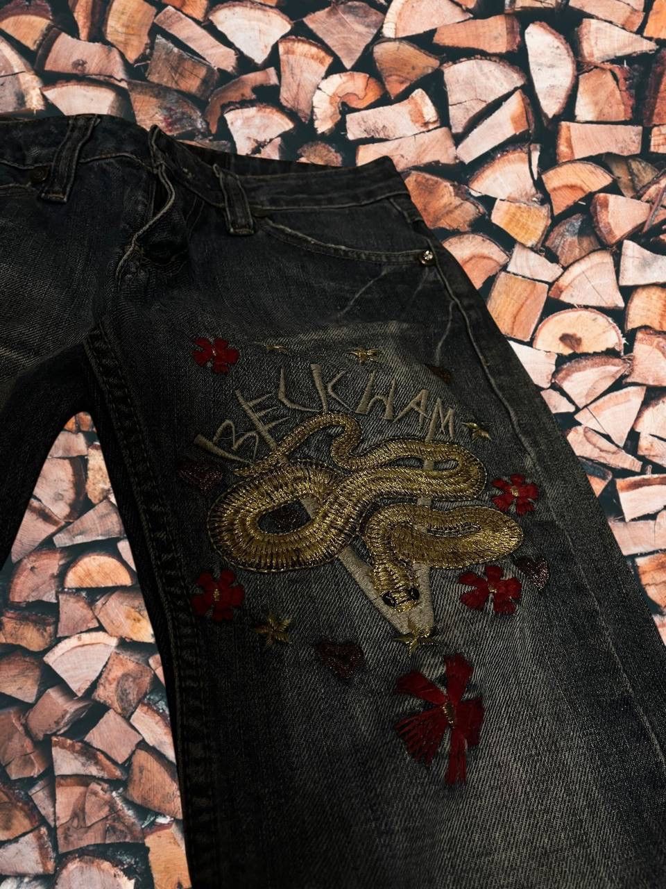 Japanese Brand × Vintage IfSixWasNine japanese Y2K Kapital style flared jeans Size US 30 / EU 46 - 3 Thumbnail