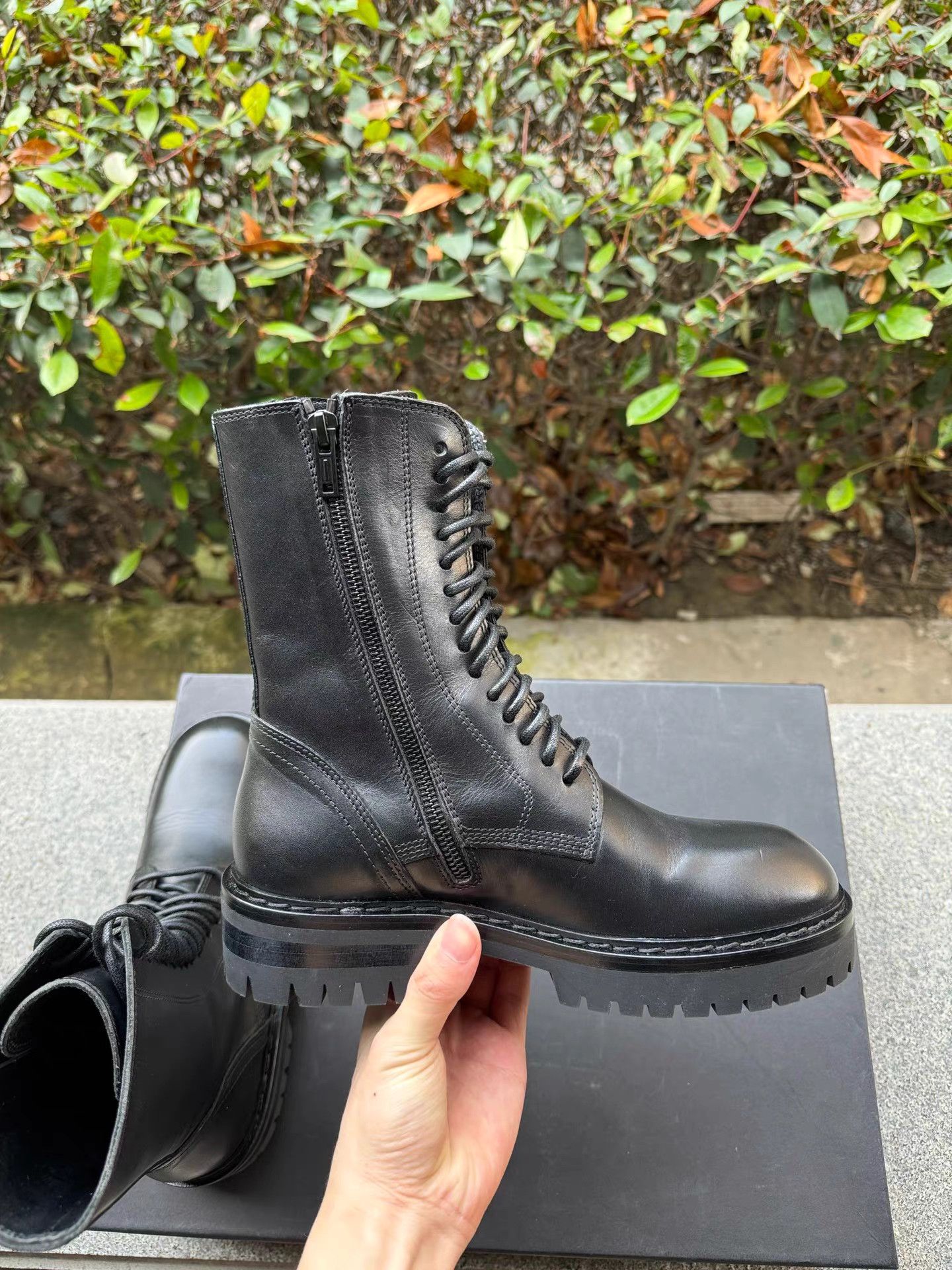 Ann Demeulemeester Ann Demeulemeester Tucson Nero Boots K6 Size US 6.5 / IT 36.5 - 5 Thumbnail