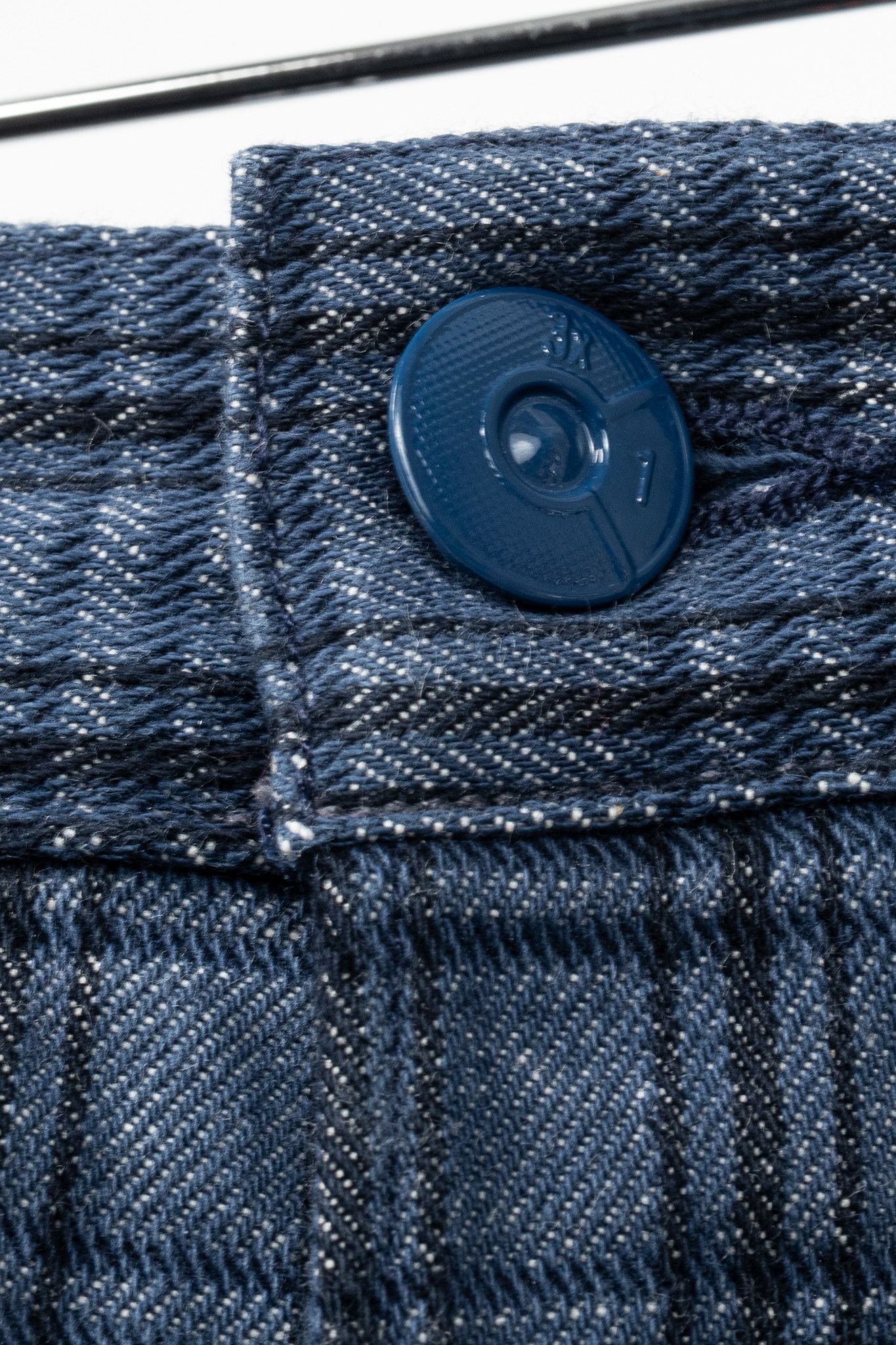 3x1 3x1 M4 Blue Plaid Slim 5-Pocket Jeans Size US 34 / EU 50 - 8 Thumbnail