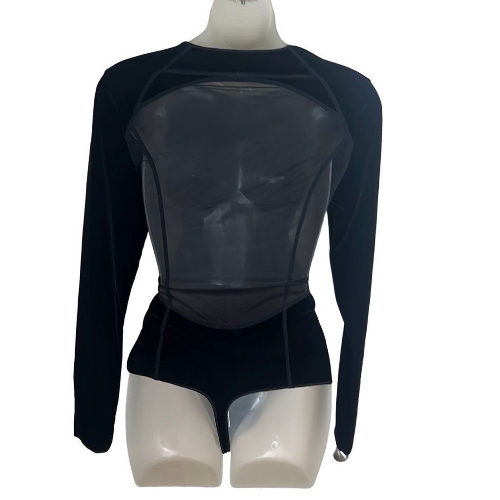 Wolford NWT Wolford Blake String Body Bodysuit Top Long Sleeve M Size M / US 6-8 / IT 42-44 - 15 Thumbnail
