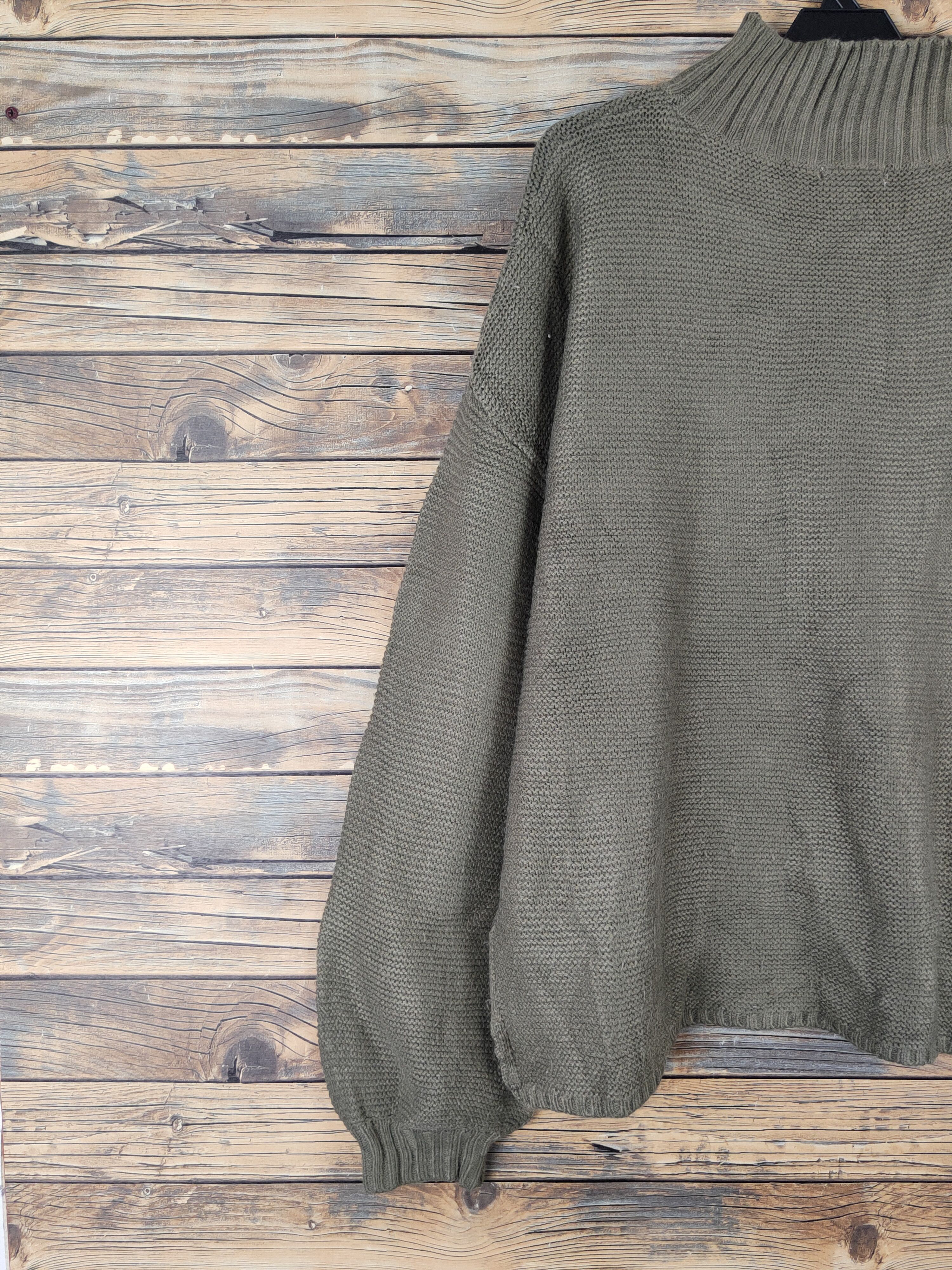 Homespun Knitwear Lowrys Farm Olive Knitwear Sweatshirts #W2015 Size US L / EU 52-54 / 3 - 8 Thumbnail