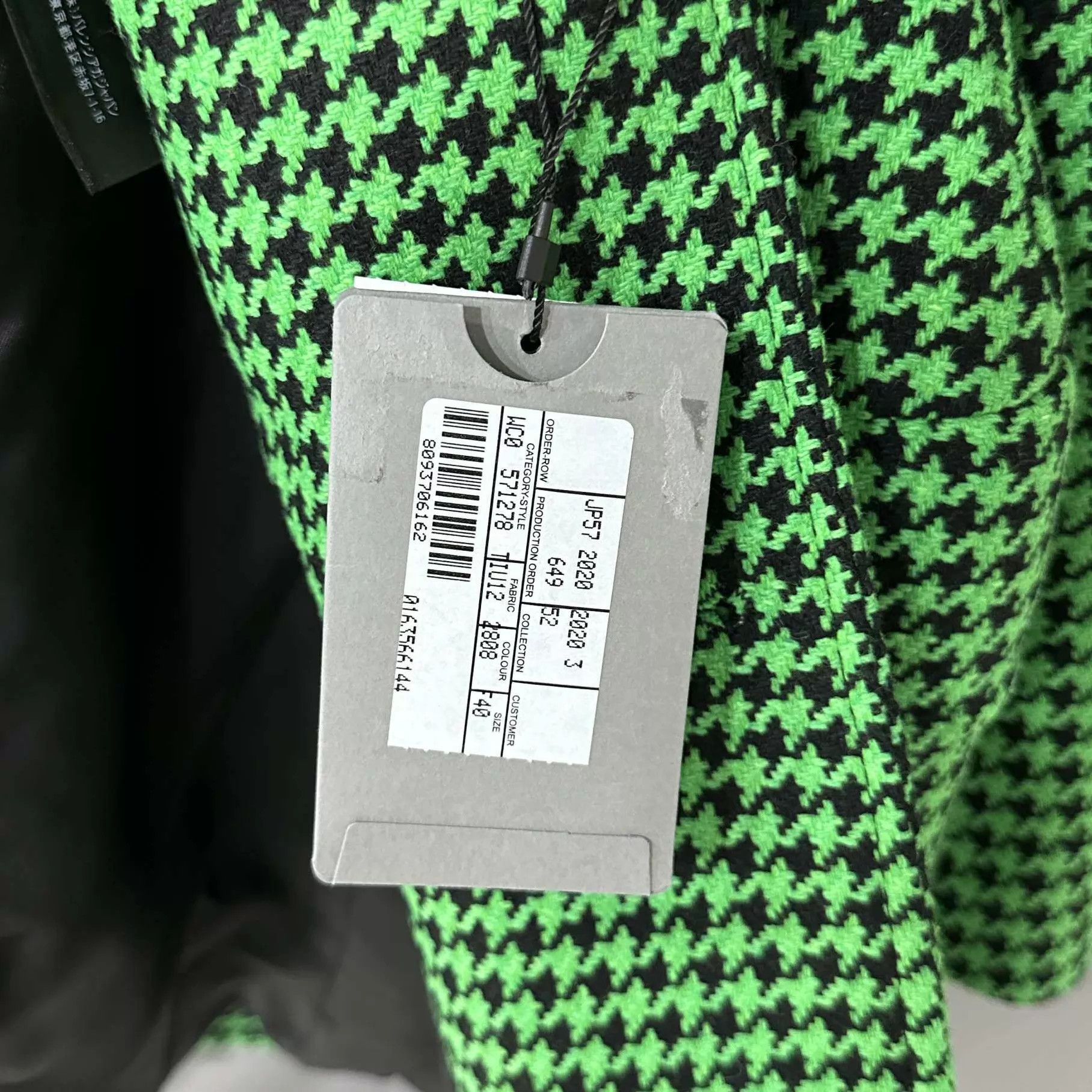 Balenciaga Balenciaga Houndstooth Blazer 40 Size S / US 4 / IT 40 - 4 Thumbnail