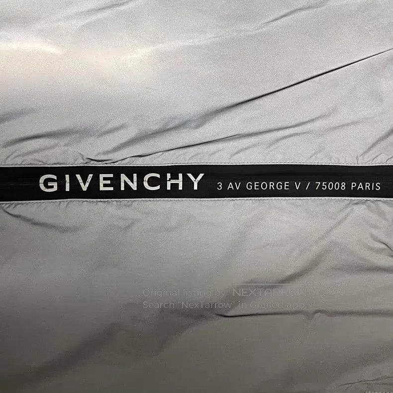 Givenchy Givenchy 3M Reflective Letter Coat Size US S / EU 44-46 / 1 - 5 Thumbnail