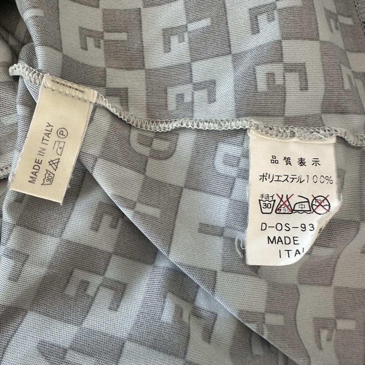Fendi Fendi vintage print logo tee Size S / US 4 / IT 40 - 4 Thumbnail