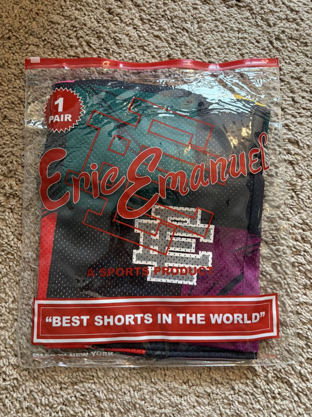 Matty Boy Matty Boy x Eric Emanuel Shorts Skittles Multicolor size M Size US 32 / EU 48 - 3 Thumbnail