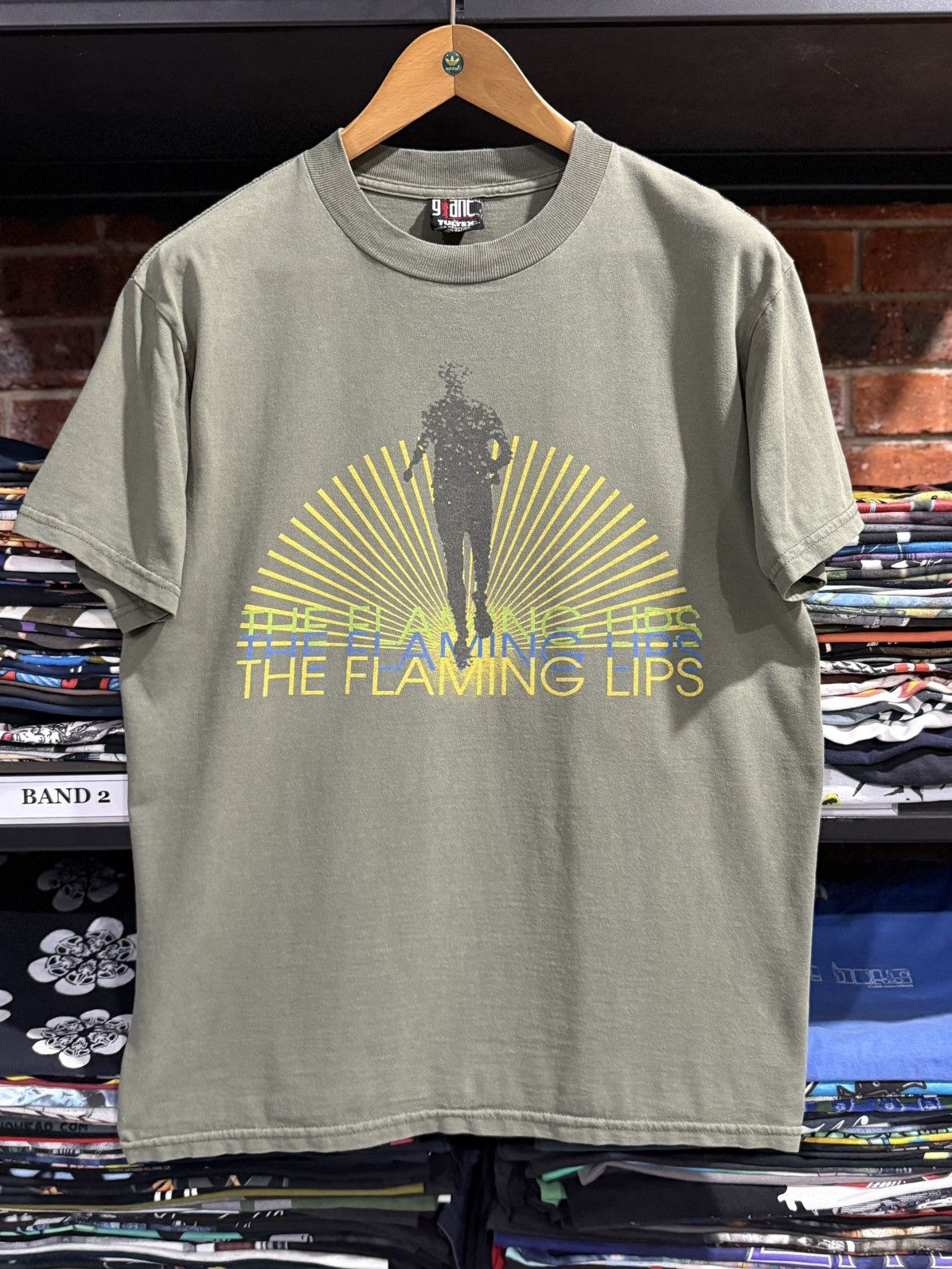 Band Tees × Vintage Vintage 90s The Flaming Lips Promo Faded Tee Size US M / EU 48-50 / 2 - 1 Thumbnail