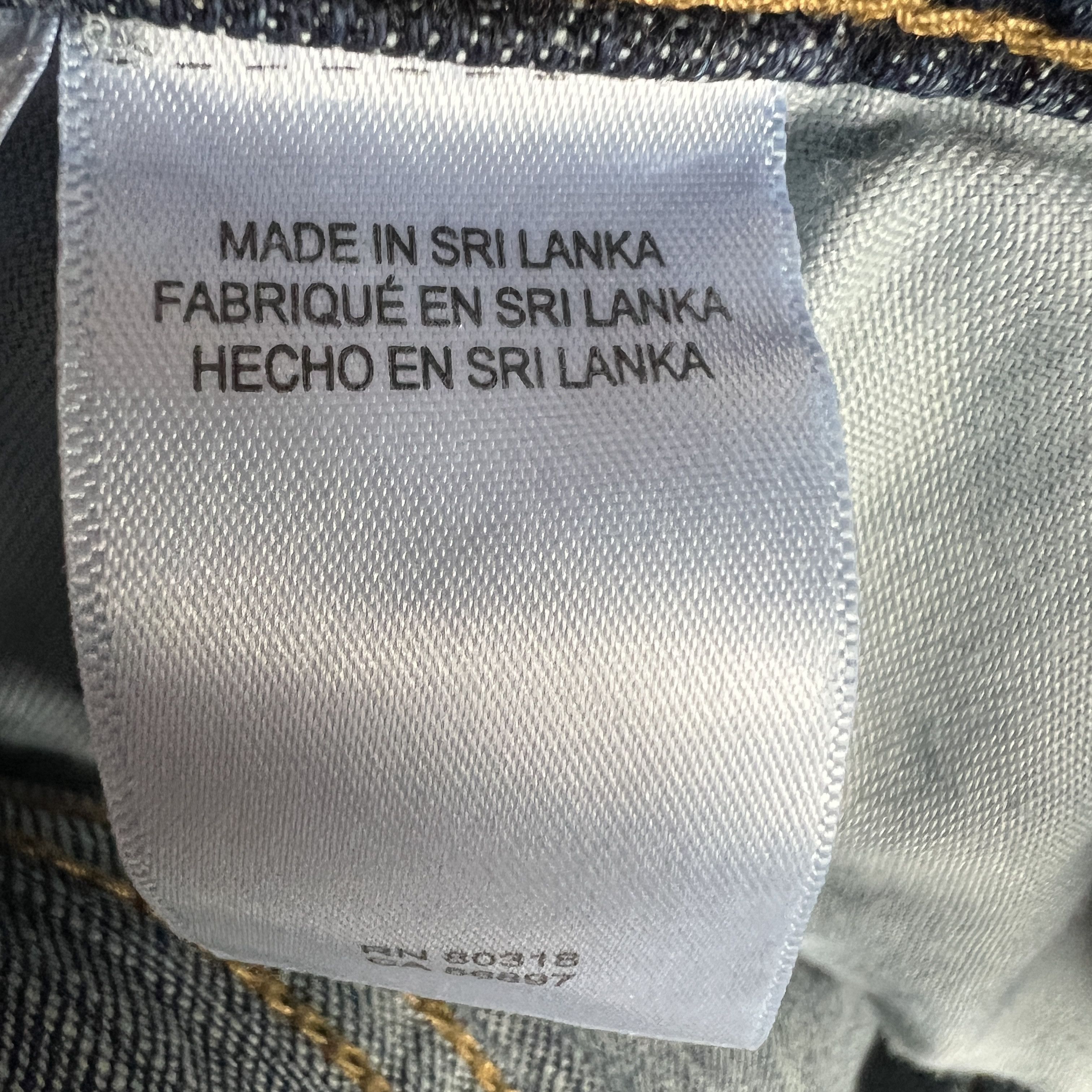 Lucky Brand Lucky Brand Jean 121 Slim Straight Blue Faded Stretch Denim Size US 33 - 10 Thumbnail