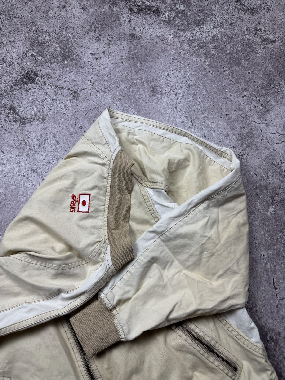 Asics Vintage ASICS 90’s Japan 77 Bomber Jacker Archive Rare Size US M / EU 48-50 / 2 - 8 Thumbnail