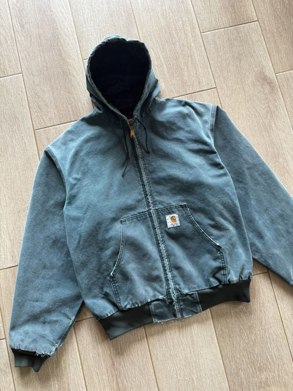 Carhartt Vintage Hunter Green JQ243 carhartt Jacket Size US XL / EU 56 / 4 - 3 Thumbnail