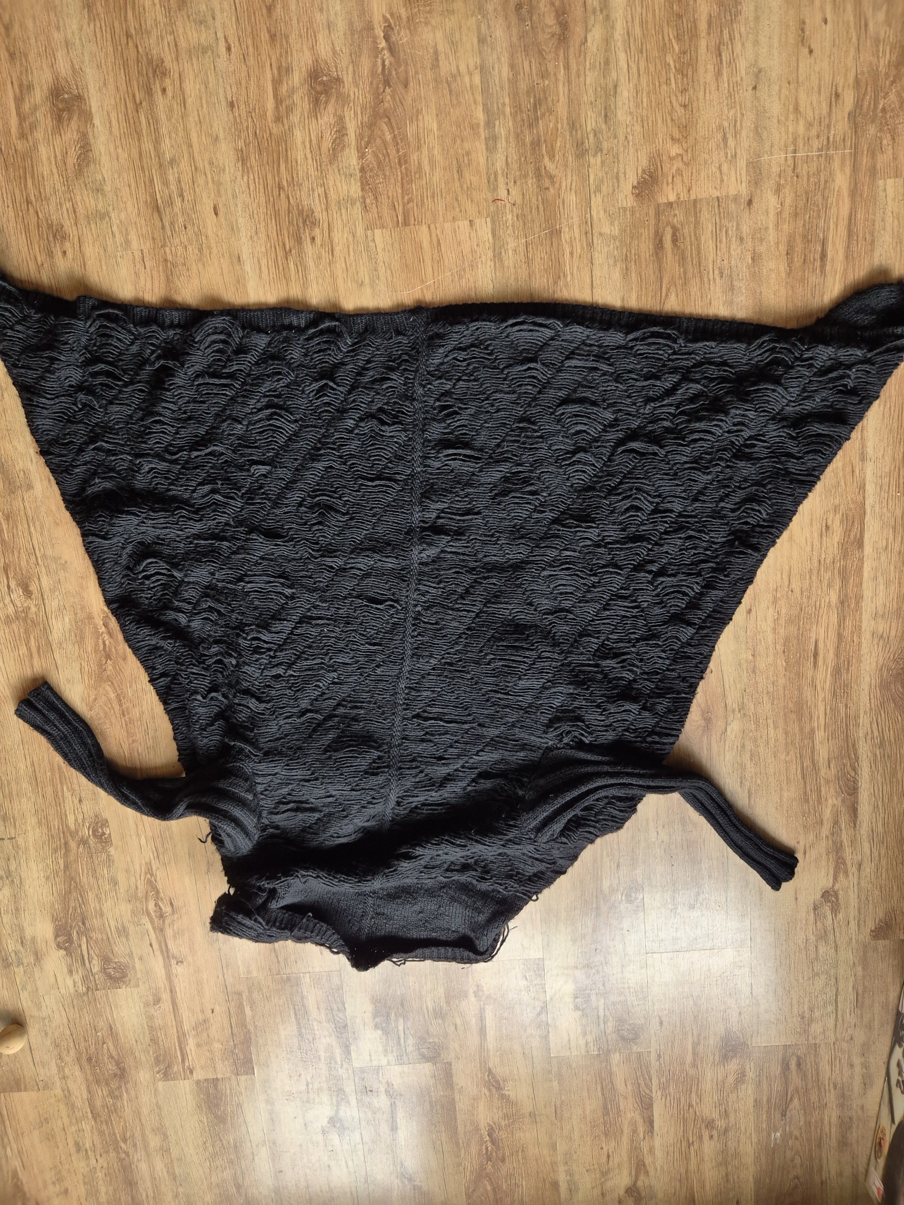 If Only Was True Avant-garde Italian designer cardigan – merino/alpaca – Size US S / EU 44-46 / 1 - 5 Thumbnail
