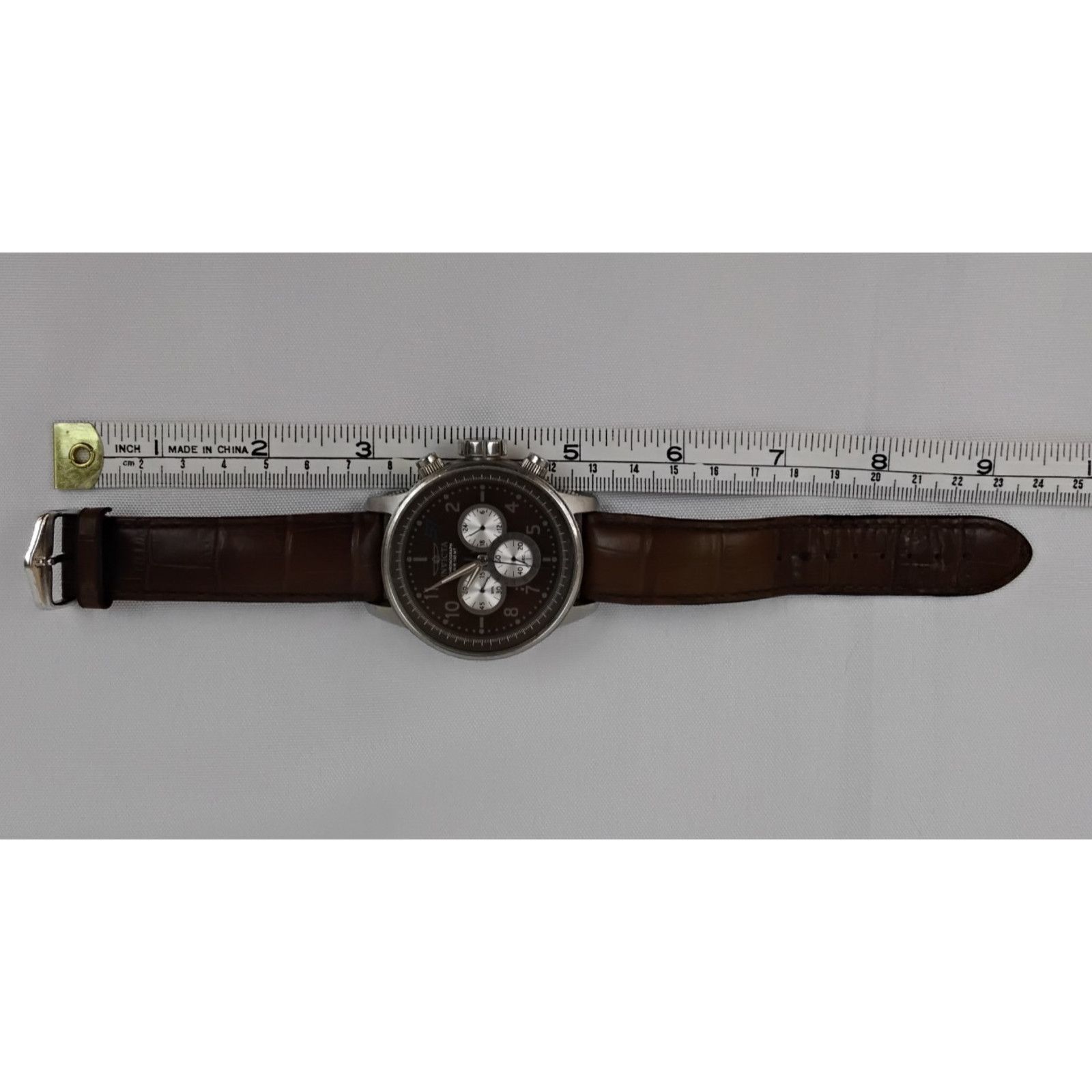 Invicta Invicta S1 Rally Chronograph Watch 23598 Silver Strap Broken Size ONE SIZE - 9 Thumbnail