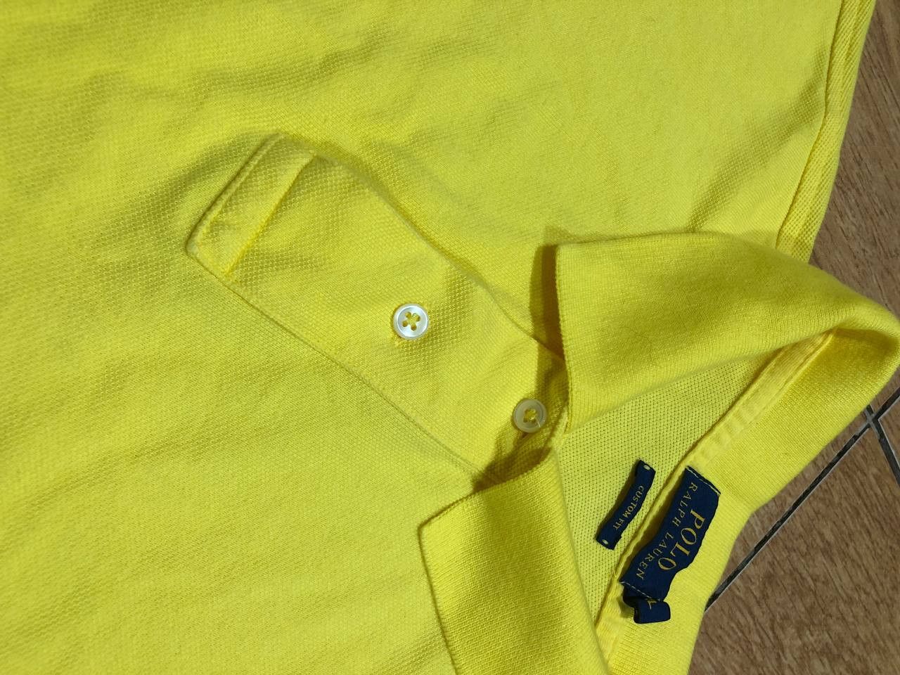 Polo Ralph Lauren Polo Ralph Lauren Custom Slim Short Sleeve Polo yellow. Size US XXL / EU 58 / 5 - 7 Thumbnail