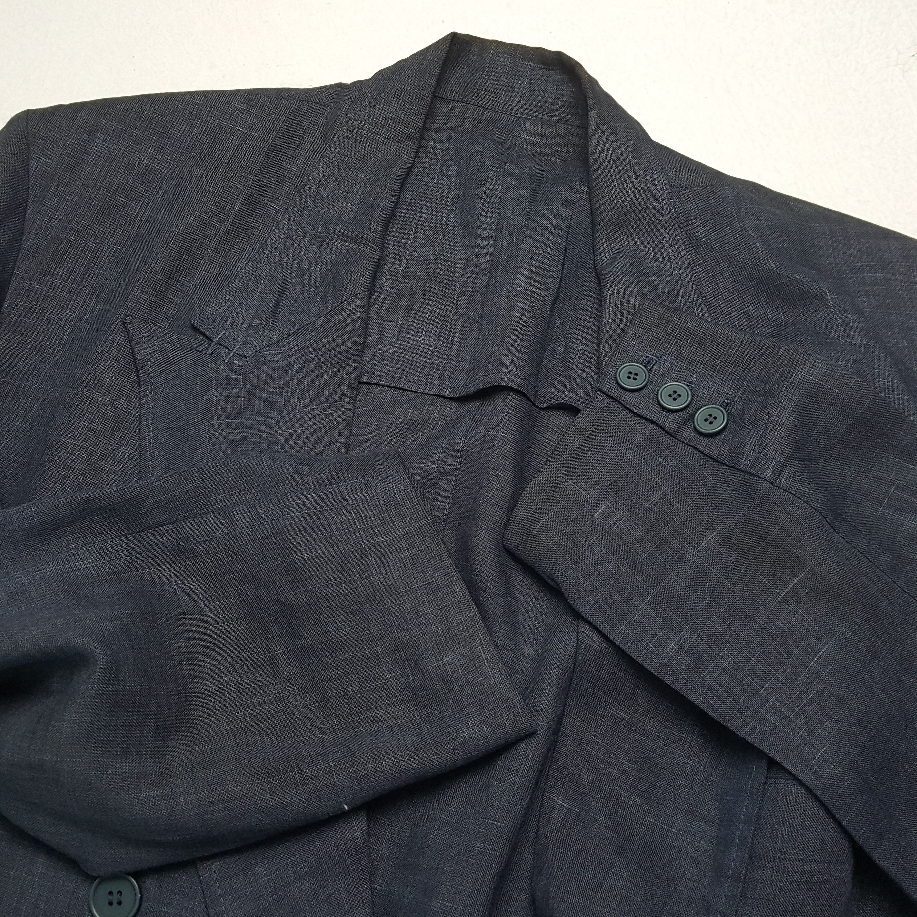 Vintage × Y's × Yohji Yamamoto Vintage Y's by YOHJI YAMAMOTO Japanese Designer Blazer Size 46S - 9 Thumbnail