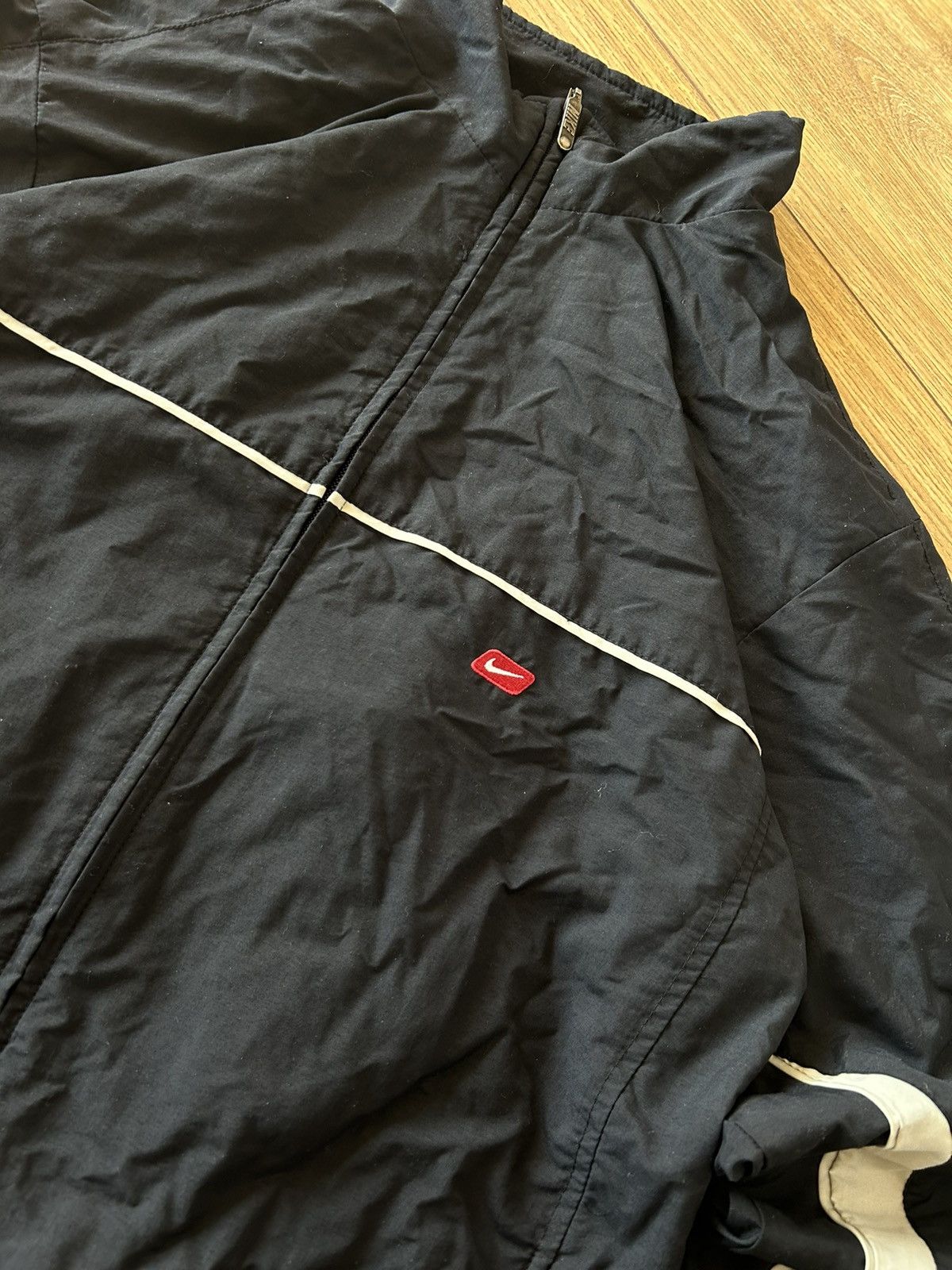 Nike × Vintage Vintage Nike 00s track jacket Size US M / EU 48-50 / 2 - 2 Thumbnail