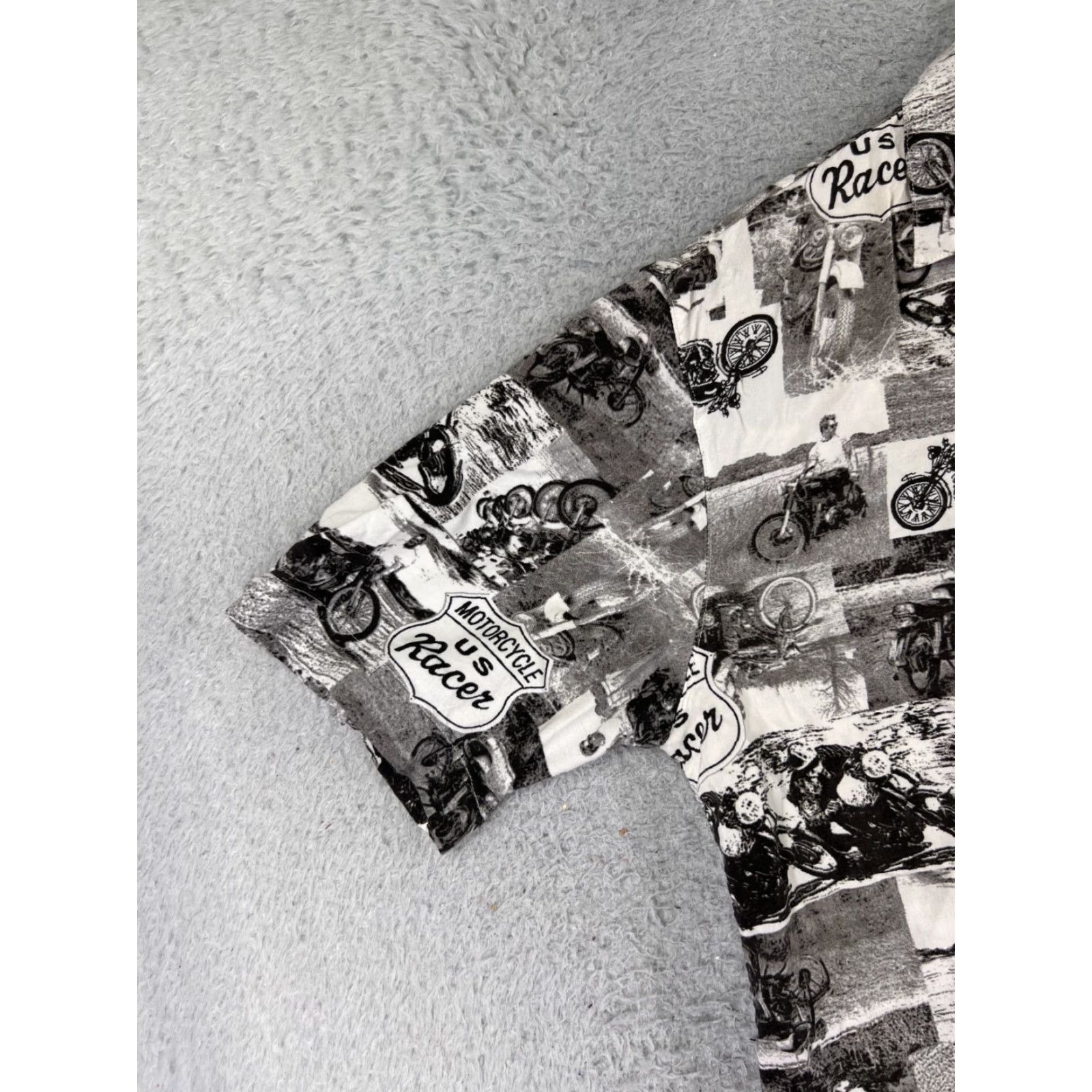 Vintage Puritan Shirt Mens Medium Black White Hawaiian Pattern Shirt Button-Up Casual Size US M / EU 48-50 / 2 - 3 Thumbnail
