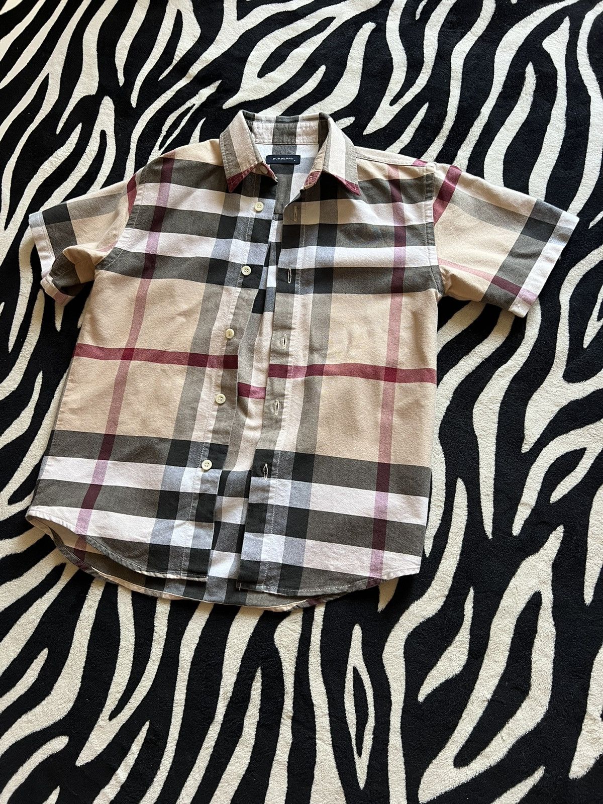 Burberry Burberry Kids Check Nova shirt size 8Y Size US XXS / EU 40 - 2 Thumbnail