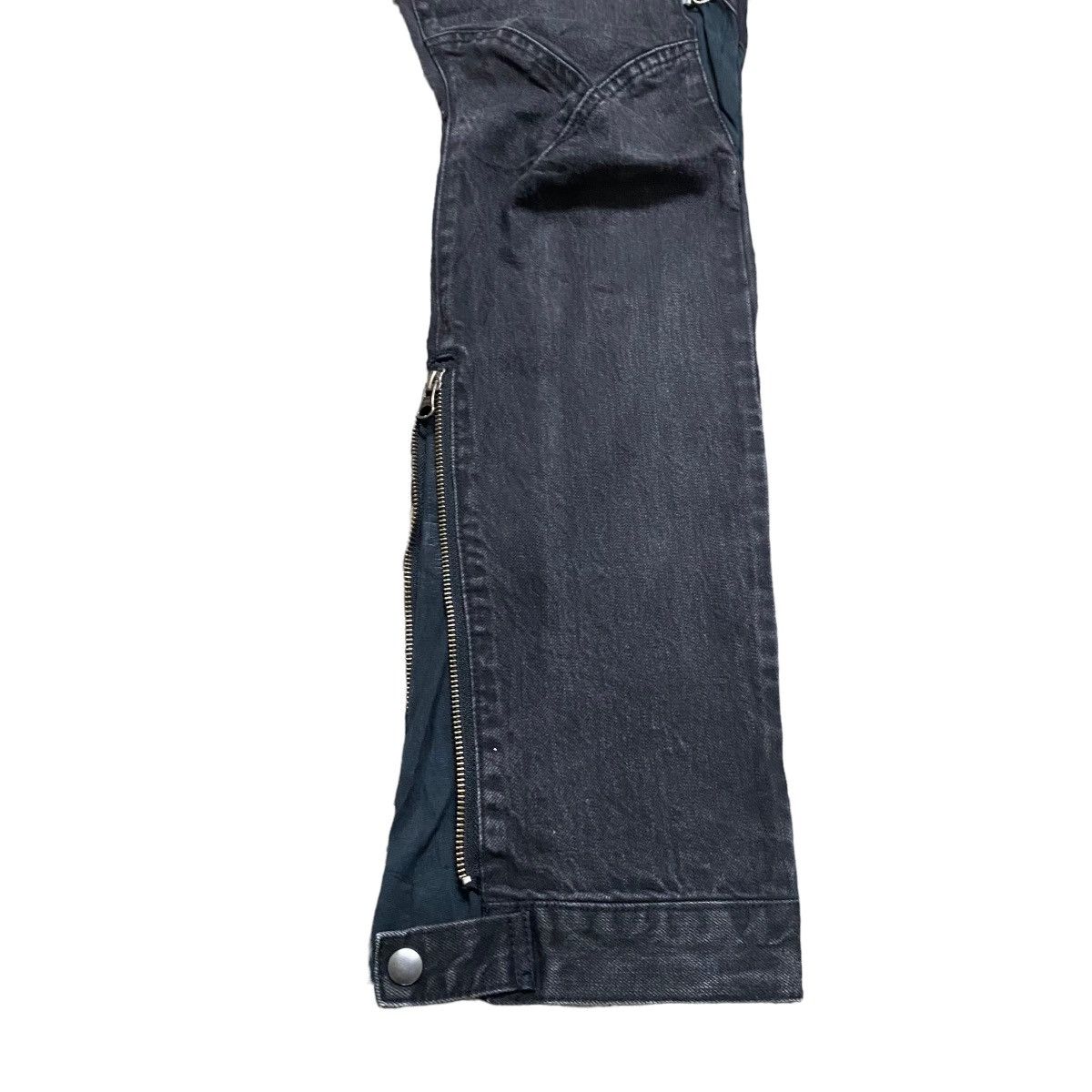 PPFM PPFM Black Denim Pants Zipper Size US 30 / EU 46 - 8 Thumbnail