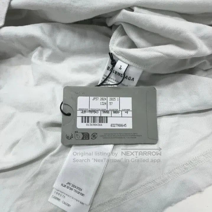 Balenciaga Balenciaga SS25 Logo Print Oversized T. Size US M / EU 48-50 / 2 - 2 Thumbnail