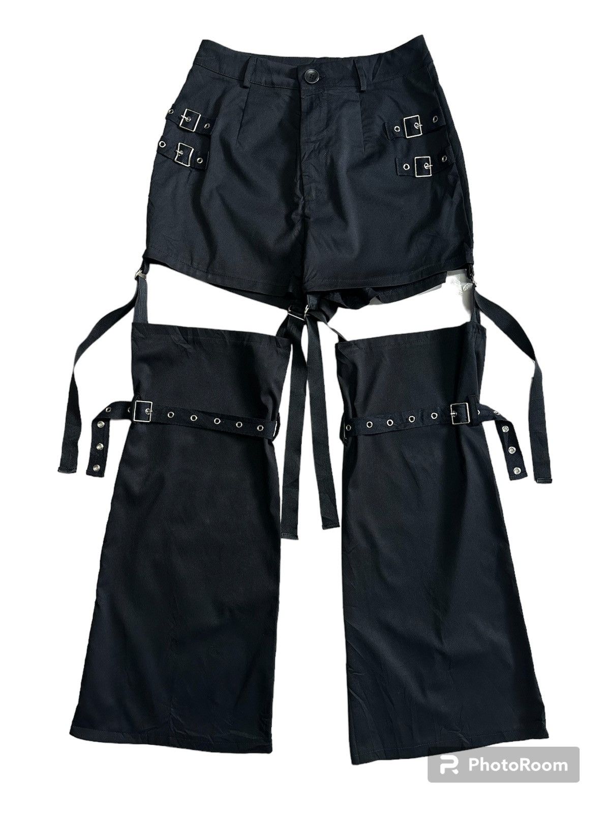 Japanese Brand ROMWE PUNK PANTS Size 28" / US 6 / IT 42 - 1 Thumbnail
