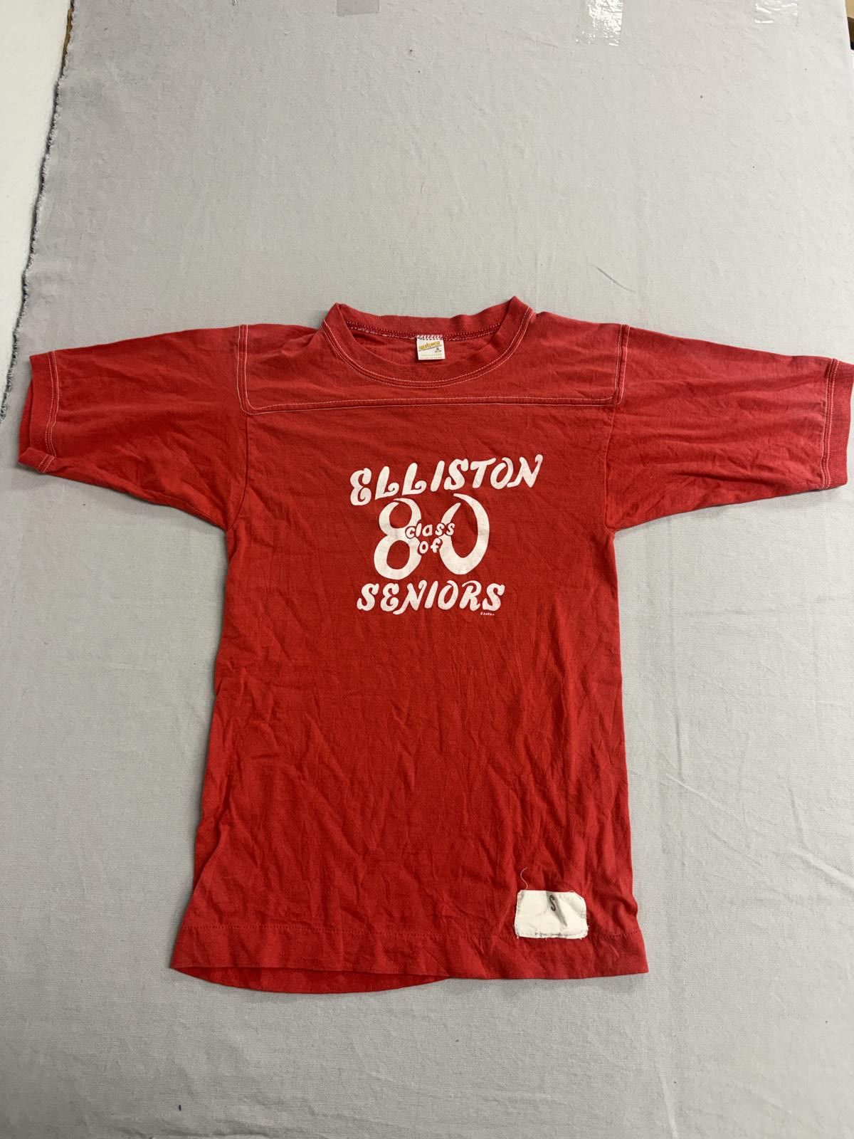 Salem Sportswear Vintage 80s Jersey Elliston High School Seniors Class of 80 Size US S / EU 44-46 / 1 - 1 Thumbnail