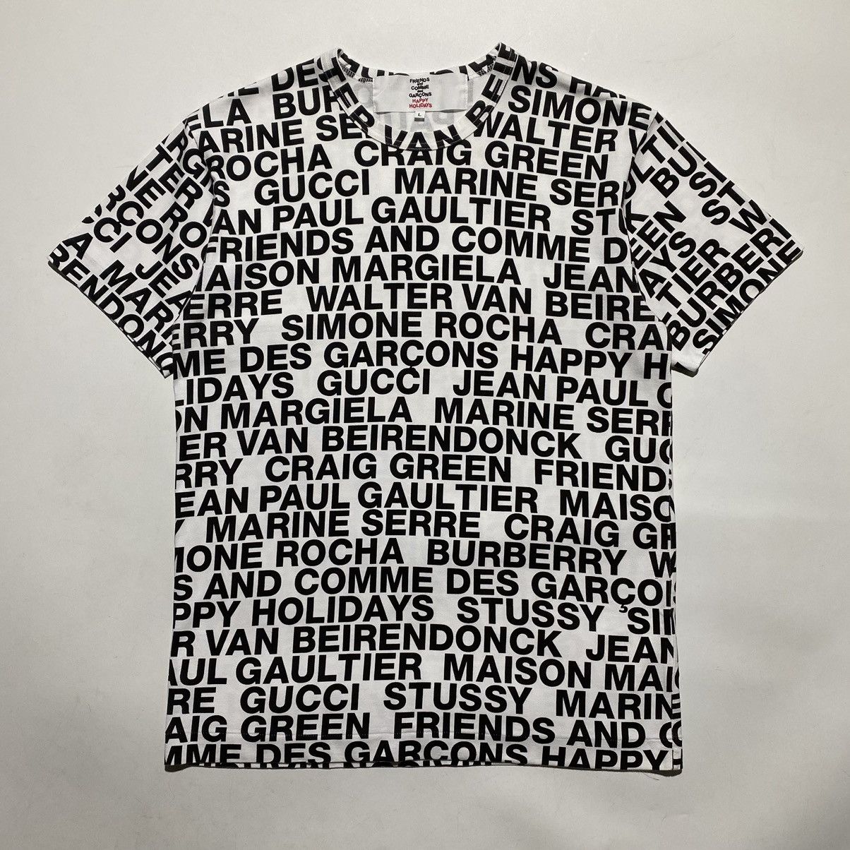 Friends Comme des Garcons Holiday 2018 Collection Tee