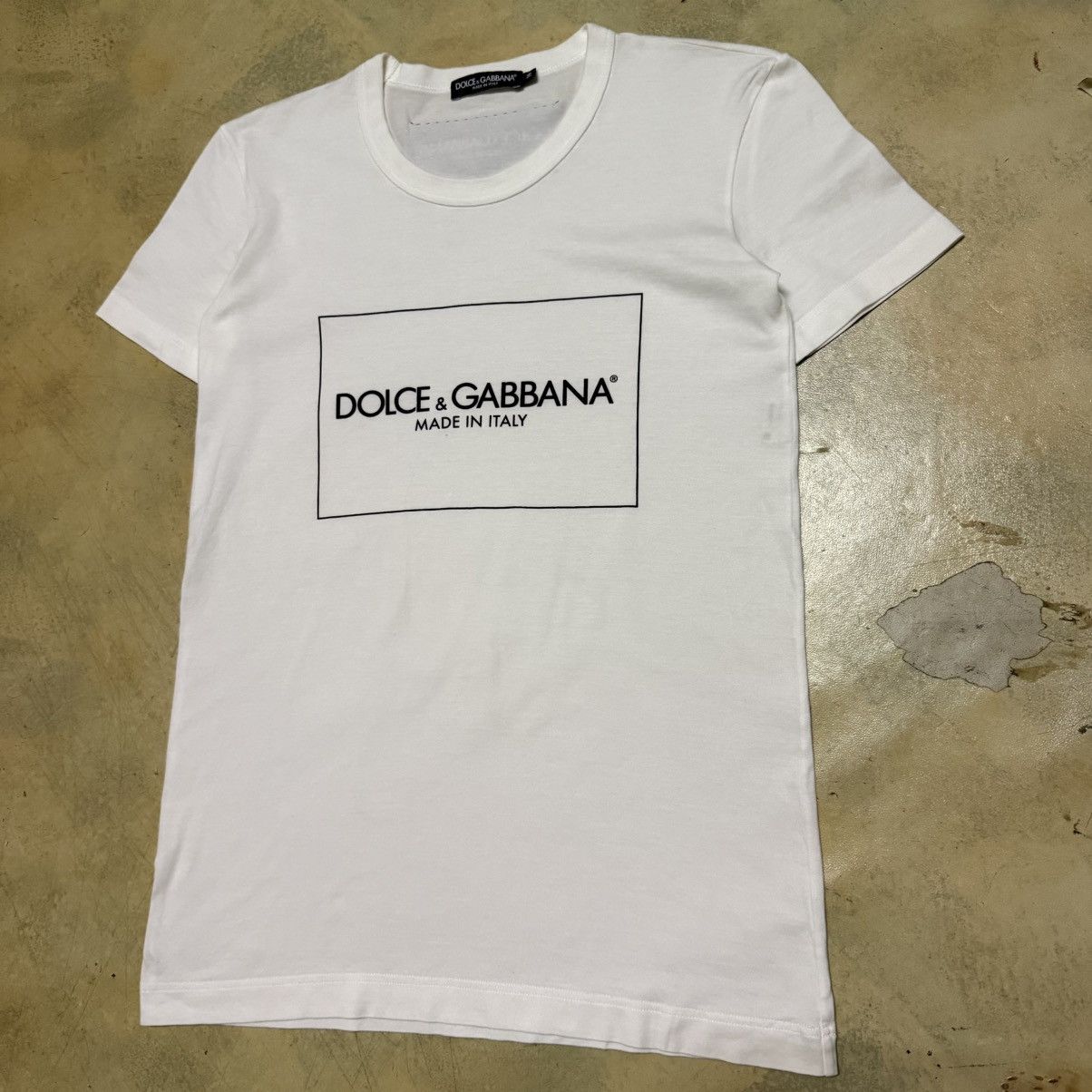 Dolce & Gabbana Dolce & Gabbana Made in Italy Big Logo T Shirt Size US S / EU 44-46 / 1 - 2 Thumbnail