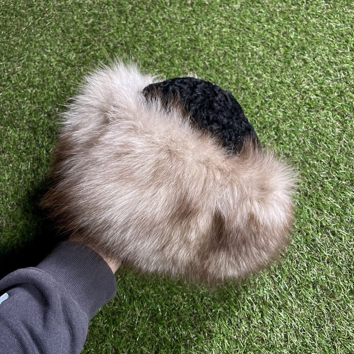 Vintage Vintage Y2K Fuzzy Beanie Mohair Alt Grunge Streetwear OS Size ONE SIZE - 1 Thumbnail