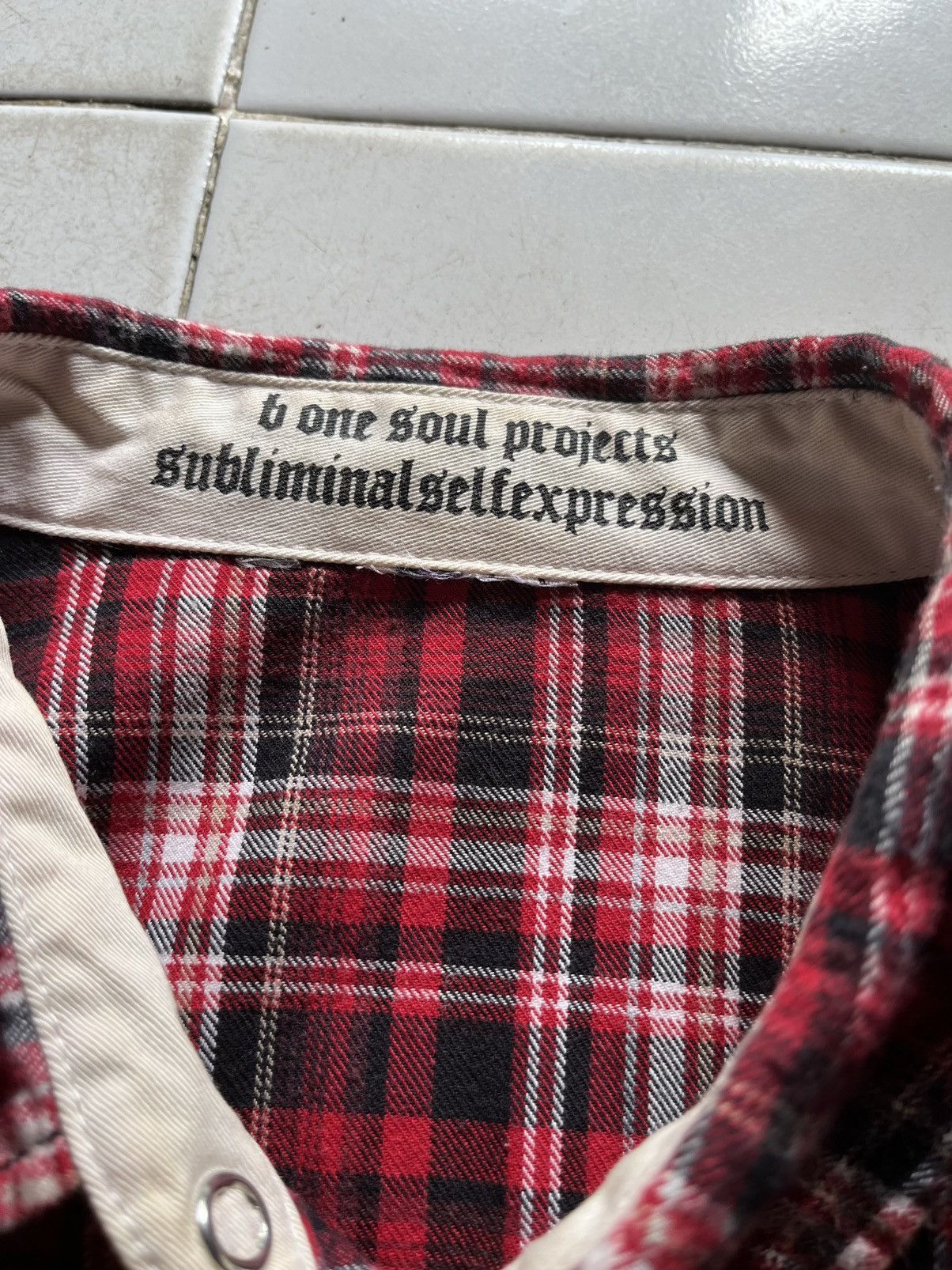 If Six Was Nine × Japanese Brand × Le Grande Bleu (L.G.B.) Bone soul project shirt.if six was nine style Size US L / EU 52-54 / 3 - 3 Thumbnail