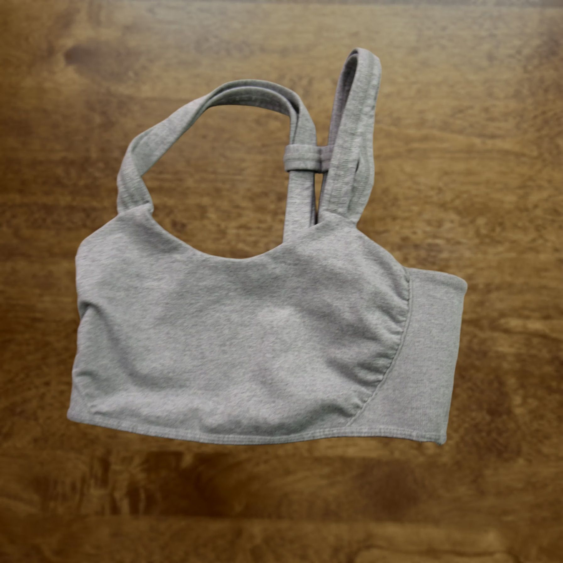 Vintage Women's Gray Activewear Top Crop Sports Bra Workout Yoga S Size S / US 4 / IT 40 - 1 Thumbnail