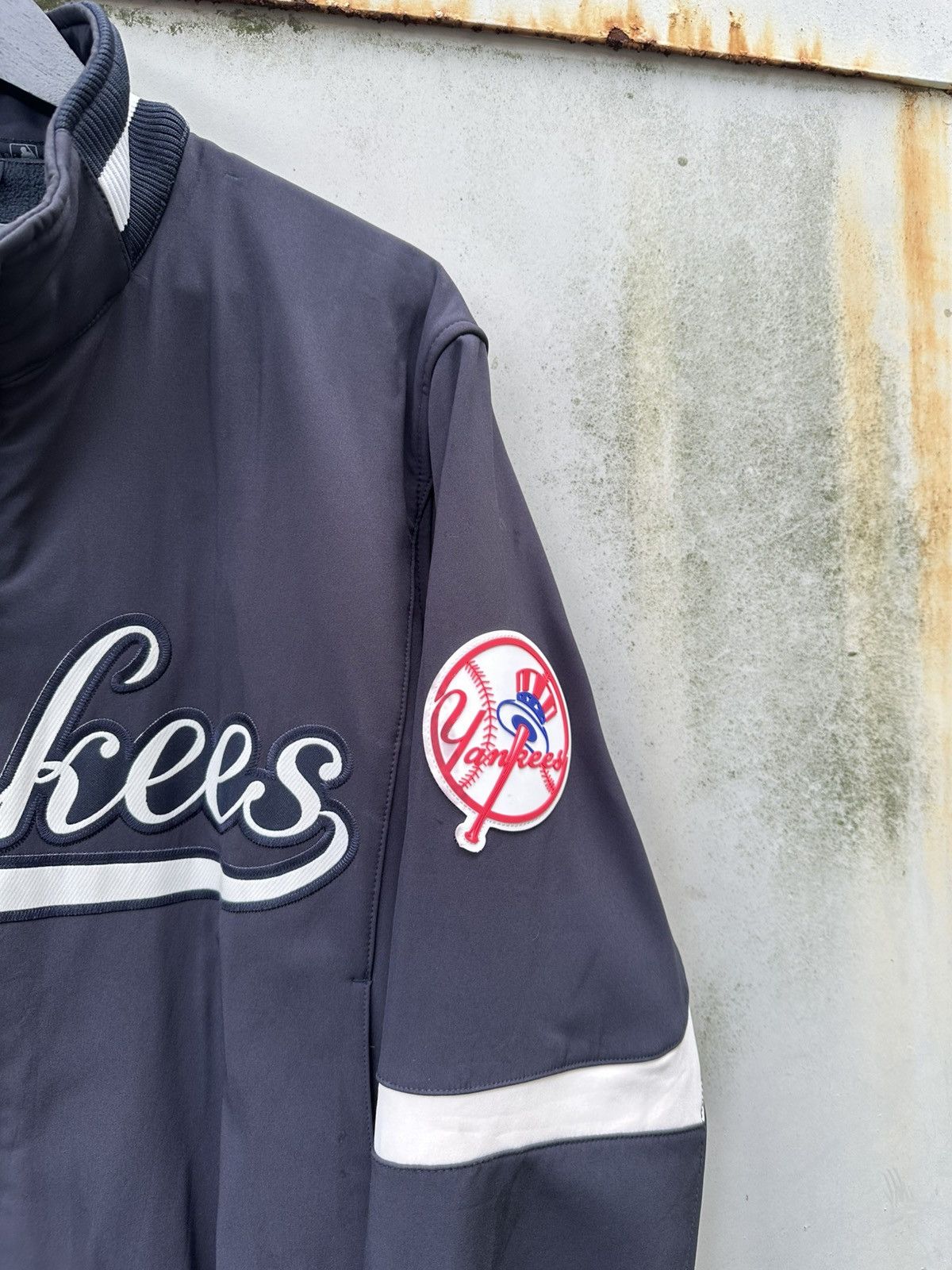 Majestic 👹Yankees X Majestic MLB Bomber Jacket Size US M / EU 48-50 / 2 - 6 Thumbnail