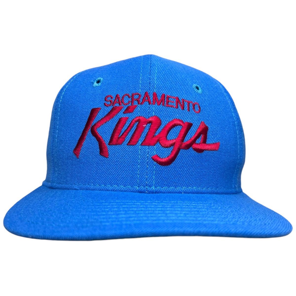 90s NBA Sacramento Kings Script Sports Specialties Snapback