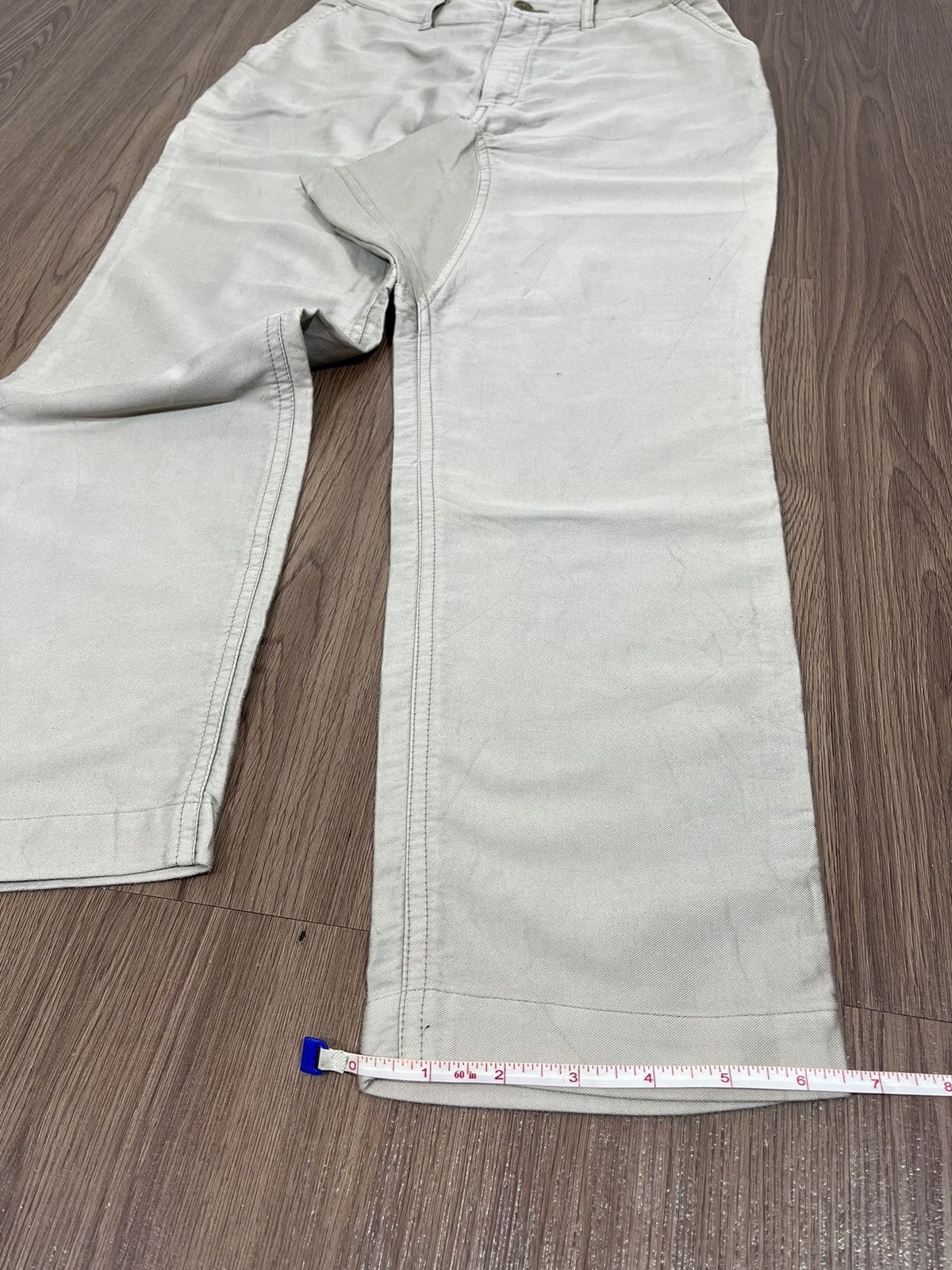 Yohji Yamamoto × gomme Gomme Ankle Pant / Hakama Drop Crotch Style Size US 27 - 17 Thumbnail