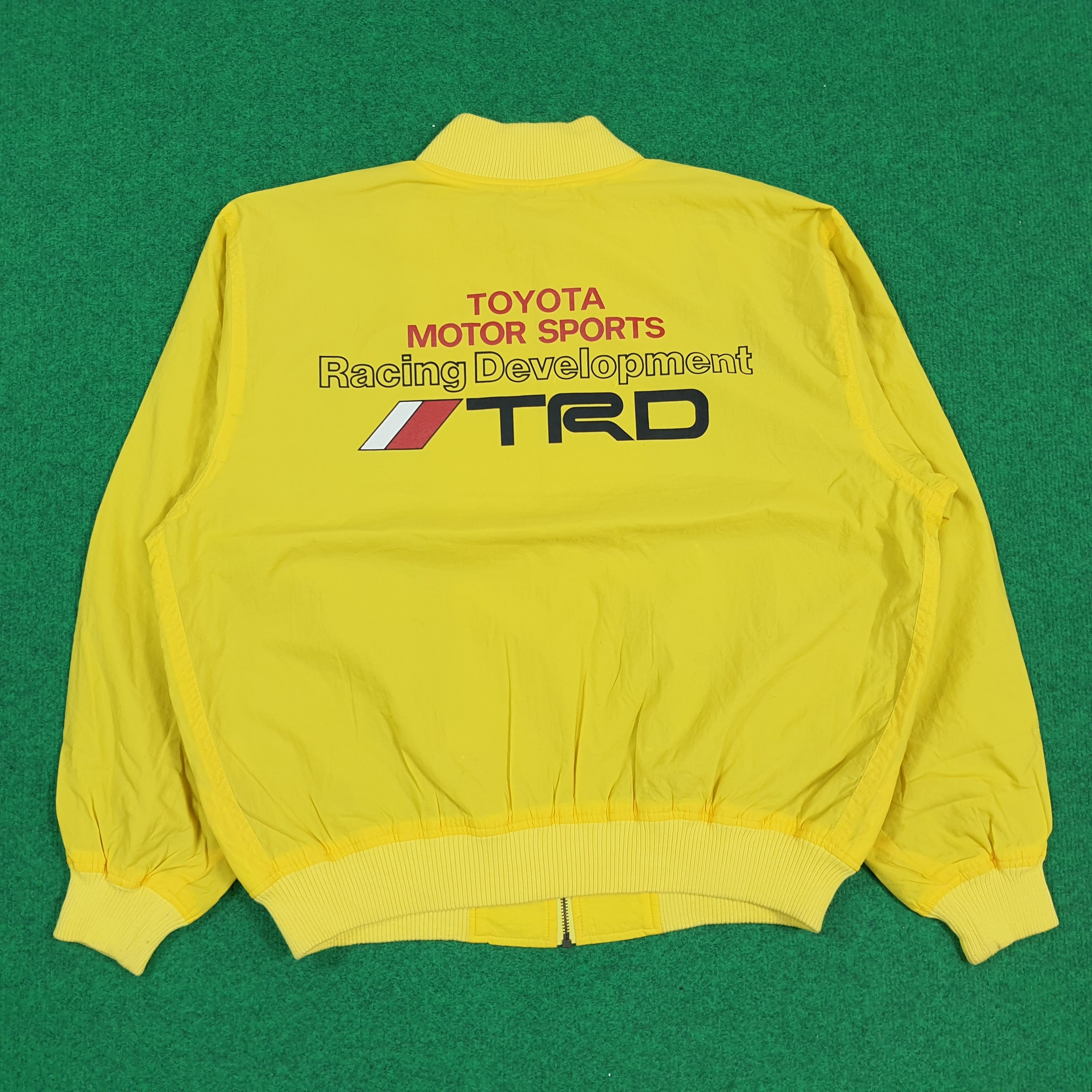 Japanese Brand Vintage 90s Toyota TRD Motorsports JDM Bomber Jacket C300N1 Size US L / EU 52-54 / 3 - 1 Thumbnail