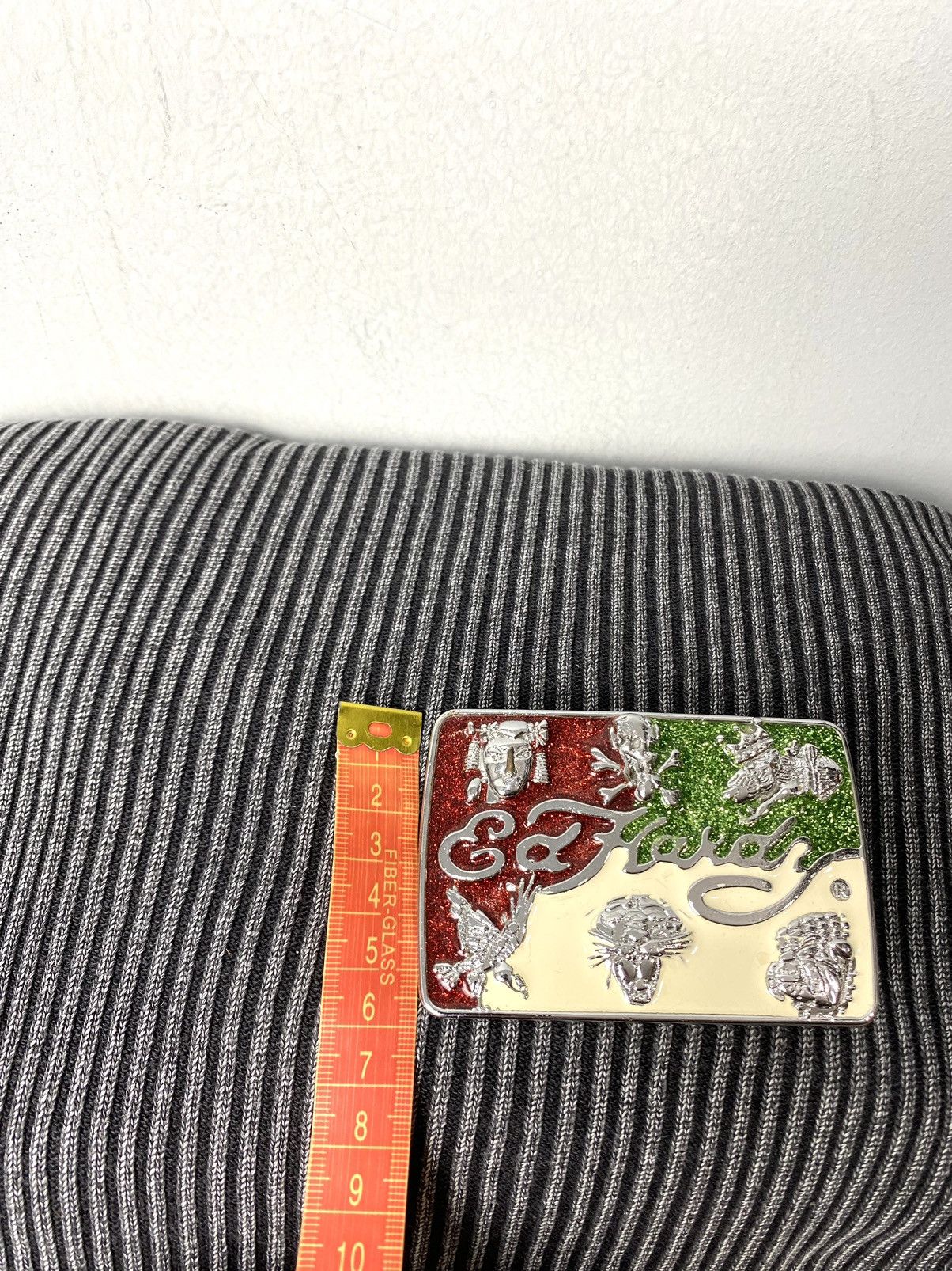 Christian Audigier Y2K Vintage Ed Hardy Belt Metal Size ONE SIZE - 8 Thumbnail