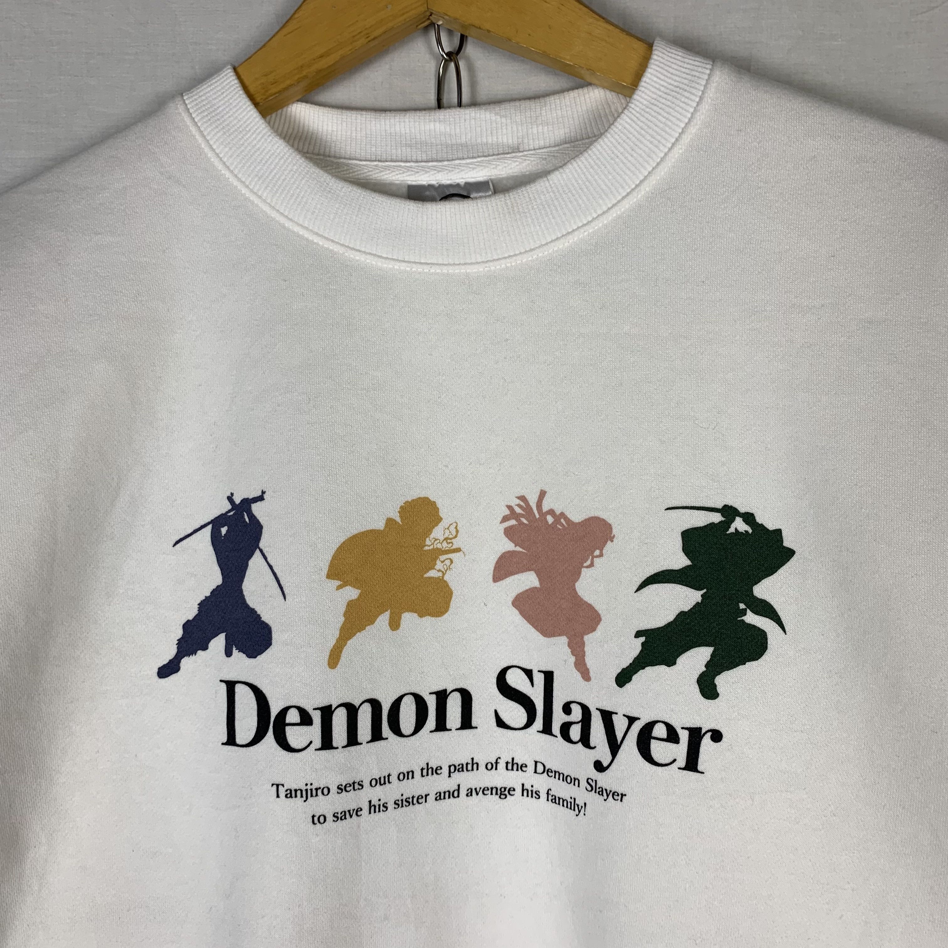 Anime Demon Slayer Kimetsu No Yaiba Anime Sweatshirt Crewneck Size US M / EU 48-50 / 2 - 2 Thumbnail