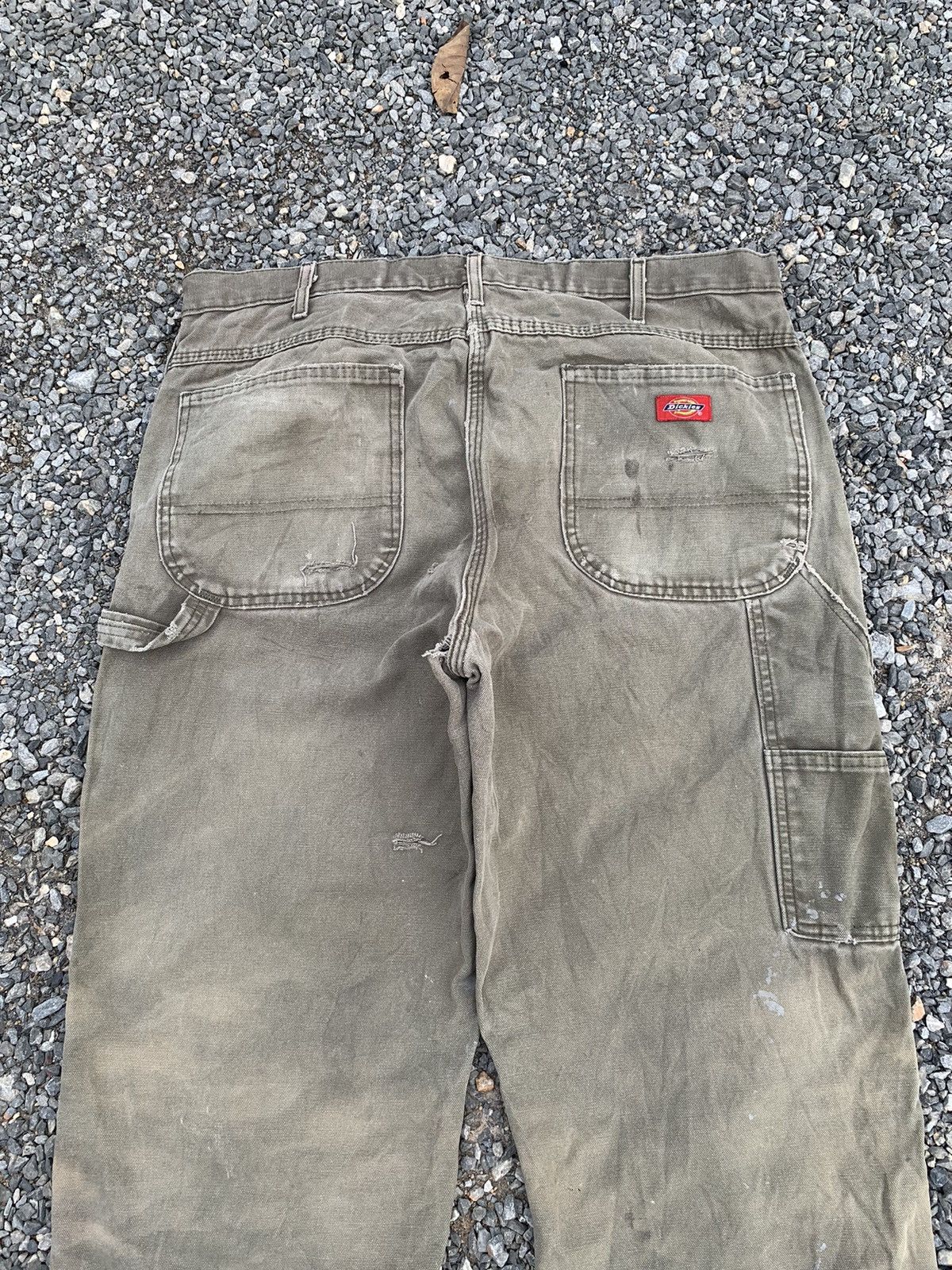 Dickies VINTAGE DICKIES CARPENTER WORKWEAR FADED DISTRESSED DENIM Size US 36 / EU 52 - 6 Thumbnail