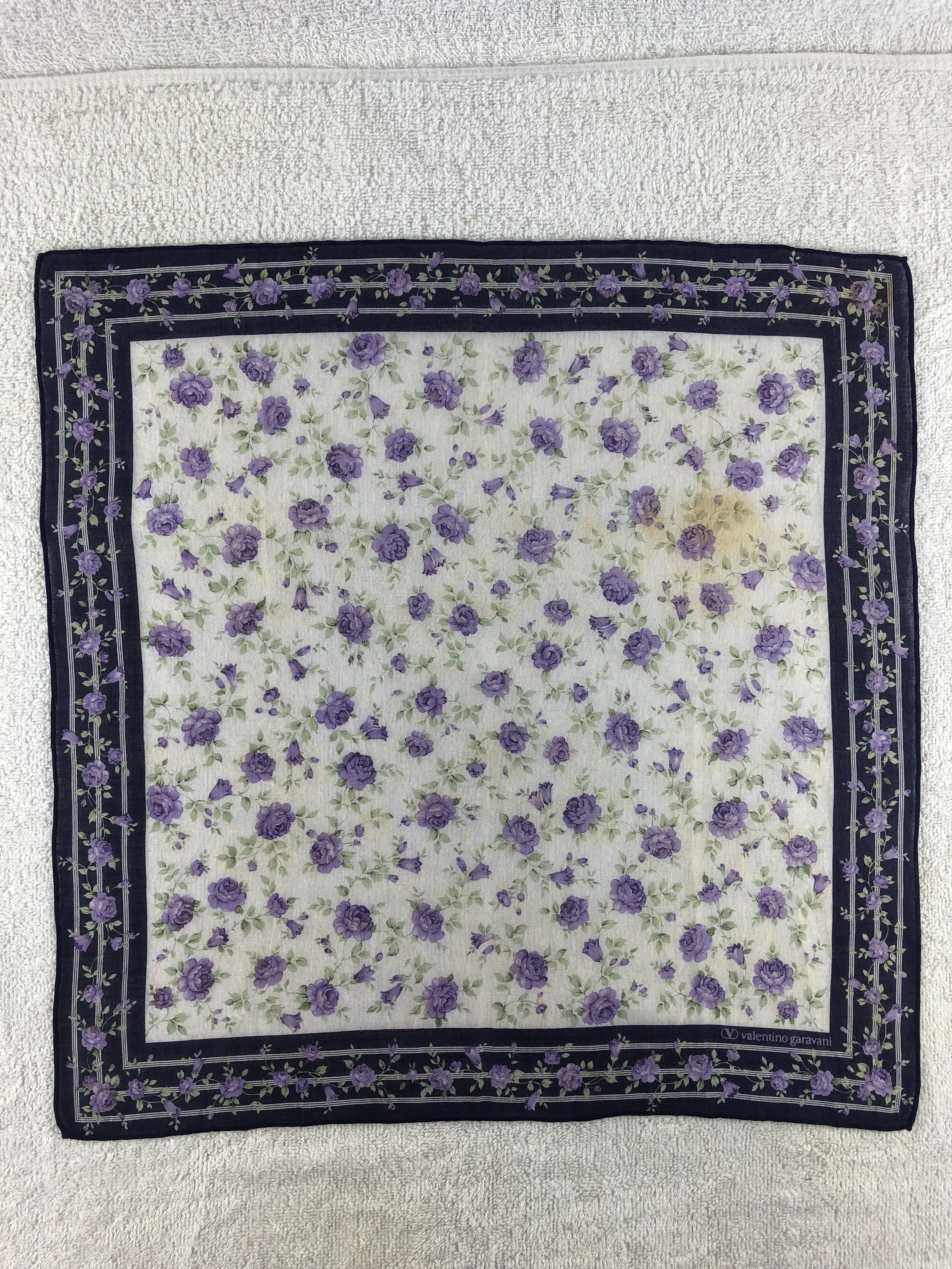 Valentino × Vintage Valentino Garavani Handkerchief / Bandana / Neckerchief Size ONE SIZE - 3 Thumbnail