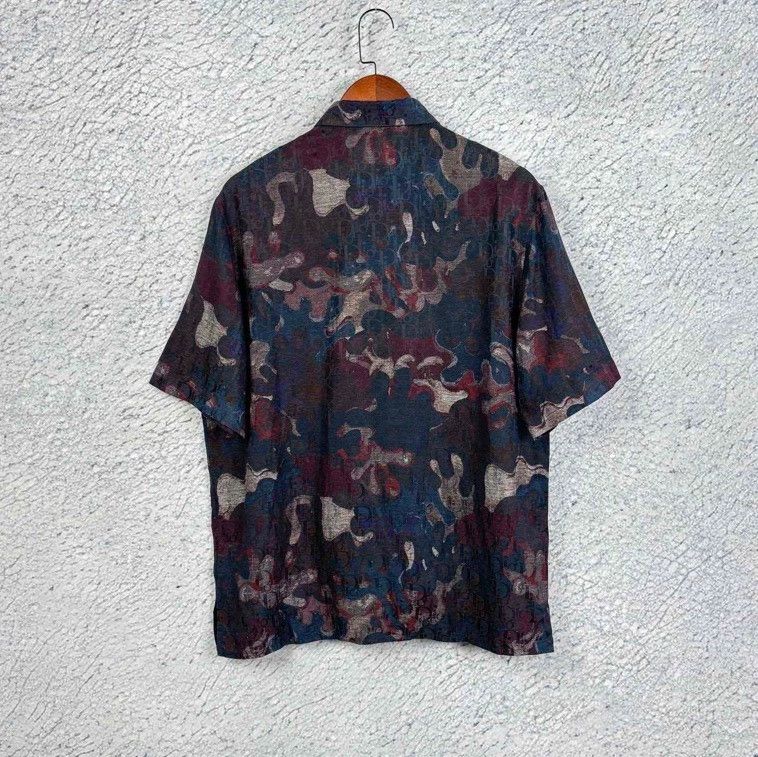 Dior DiorPeter Doig co-branded dark pattern old flower camouflag Size US XXS / EU 40 - 2 Thumbnail
