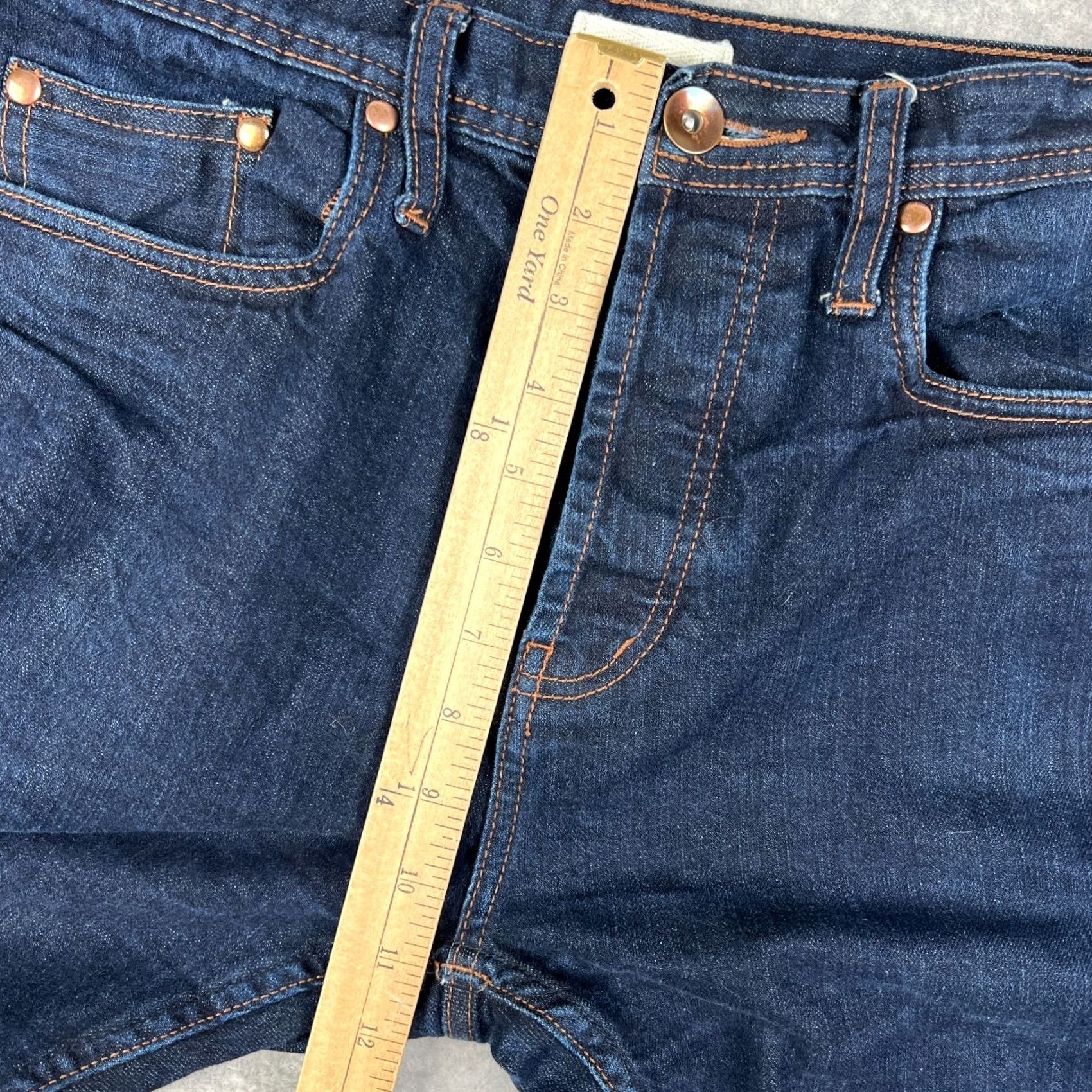 Denime Unbranded UB222 Tapered Selvedge Jeans 11oz Stretch Denim 32x32 Blue Mens Size US 32 / EU 48 - 5 Thumbnail