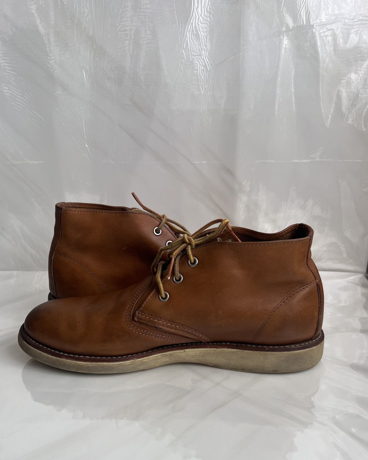 Red Wing Red wing #3140 Heritage work chukka brown leather boot Sz 10 Size US 10 / EU 43 - 7 Thumbnail
