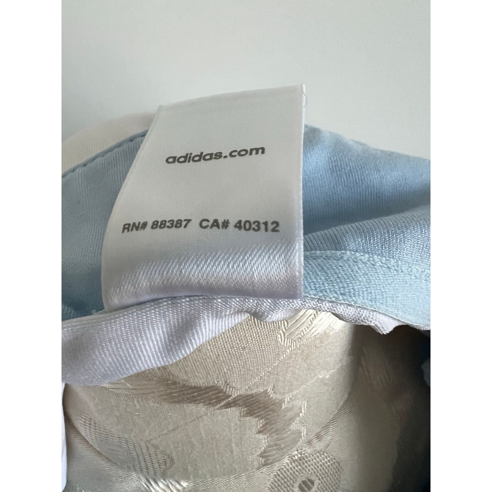 Adidas Adidas Women's Blue & White Short Sleeve Tennis Polo Large Size L / US 10 / IT 46 - 10 Thumbnail