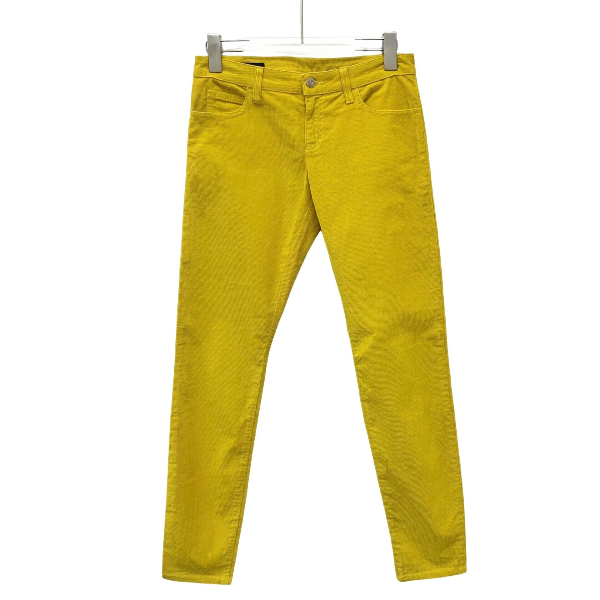 Gucci Gucci Yellow Corduroy Pants IT 38 Size 26" / US 2 / IT 38 - 1 Thumbnail