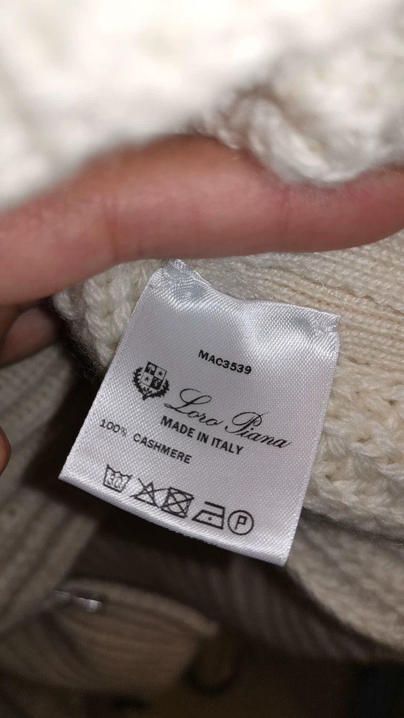 Loro Piana LORO PIANA White sweater Size XS / US 0-2 / IT 36-38 - 3 Thumbnail